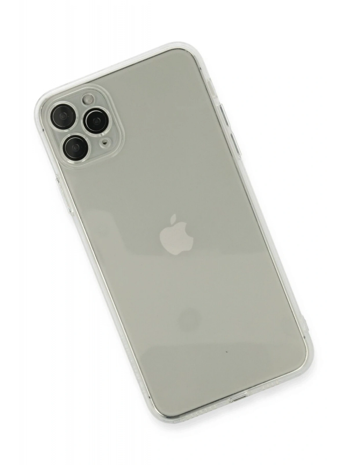 Newface Apple iPhone 11 Pro Kılıf Fly Lens Silikon - Şeffaf