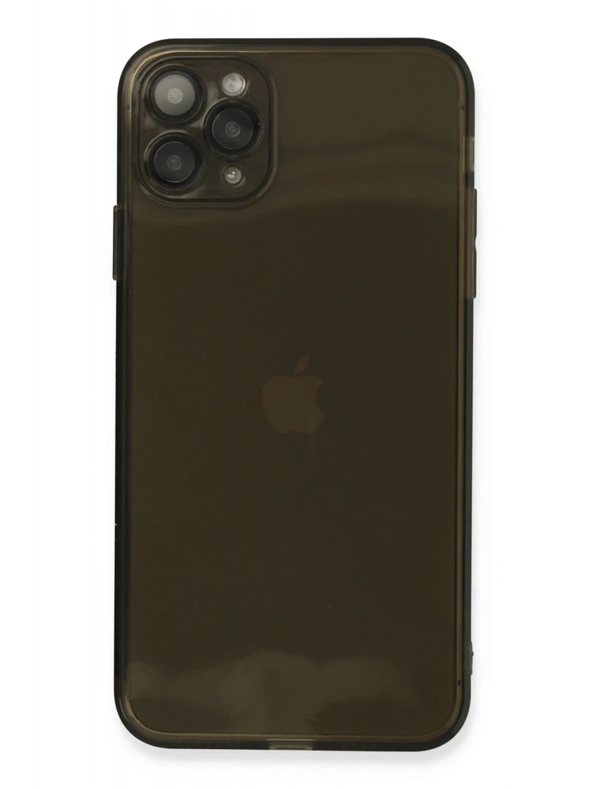 Newface Apple iPhone 11 Pro Kılıf Fly Lens Silikon - Siyah