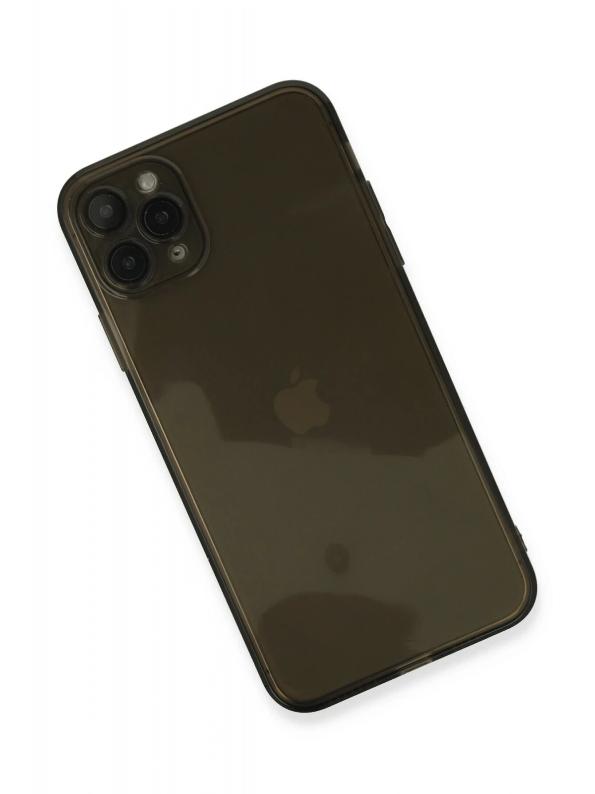 Newface Apple iPhone 11 Pro Kılıf Fly Lens Silikon - Siyah
