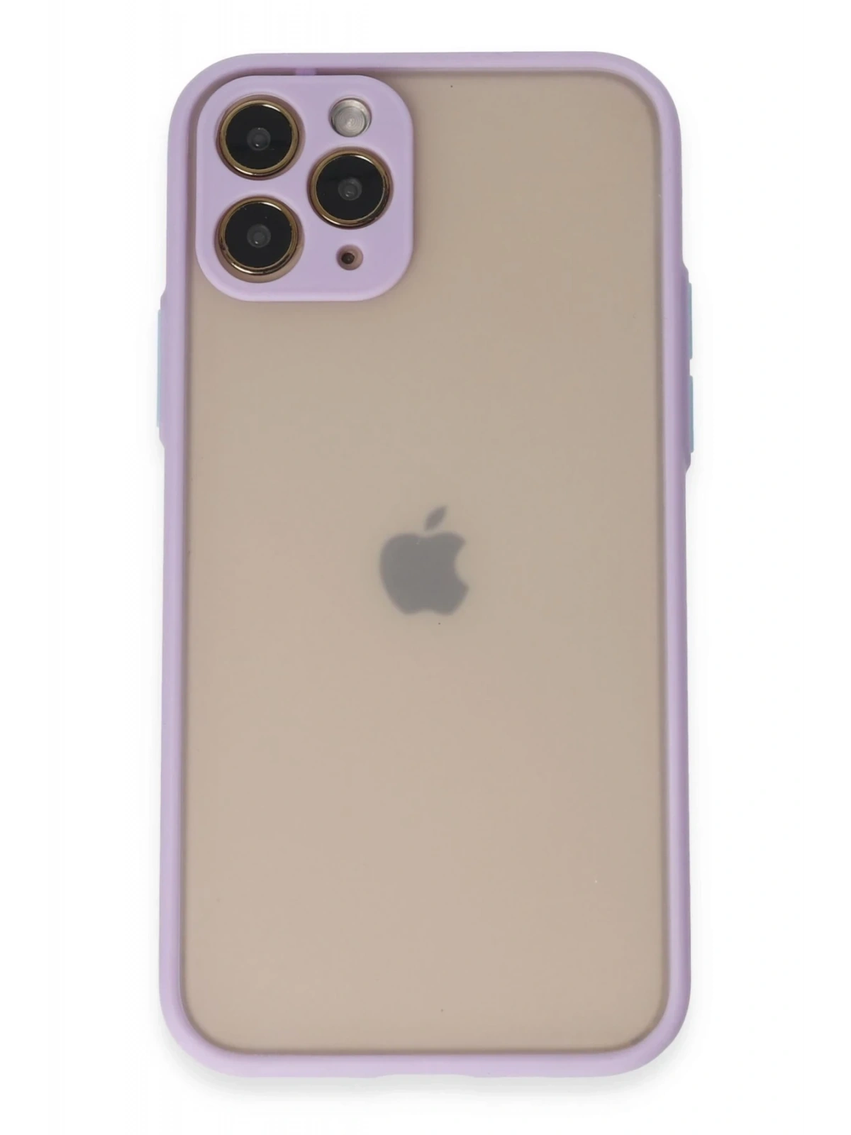 Newface Apple iPhone 11 Pro Kılıf Montreal Silikon Kapak - Mor