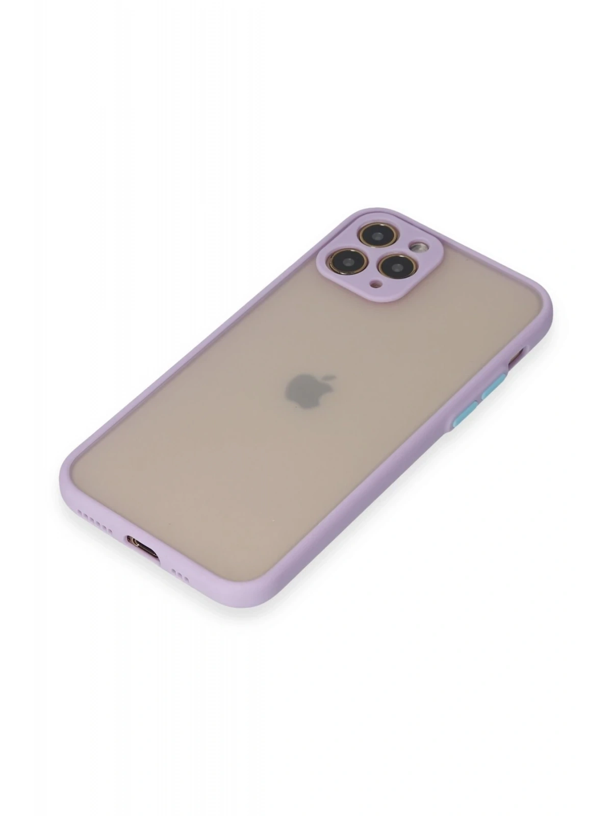 Newface Apple iPhone 11 Pro Kılıf Montreal Silikon Kapak - Mor