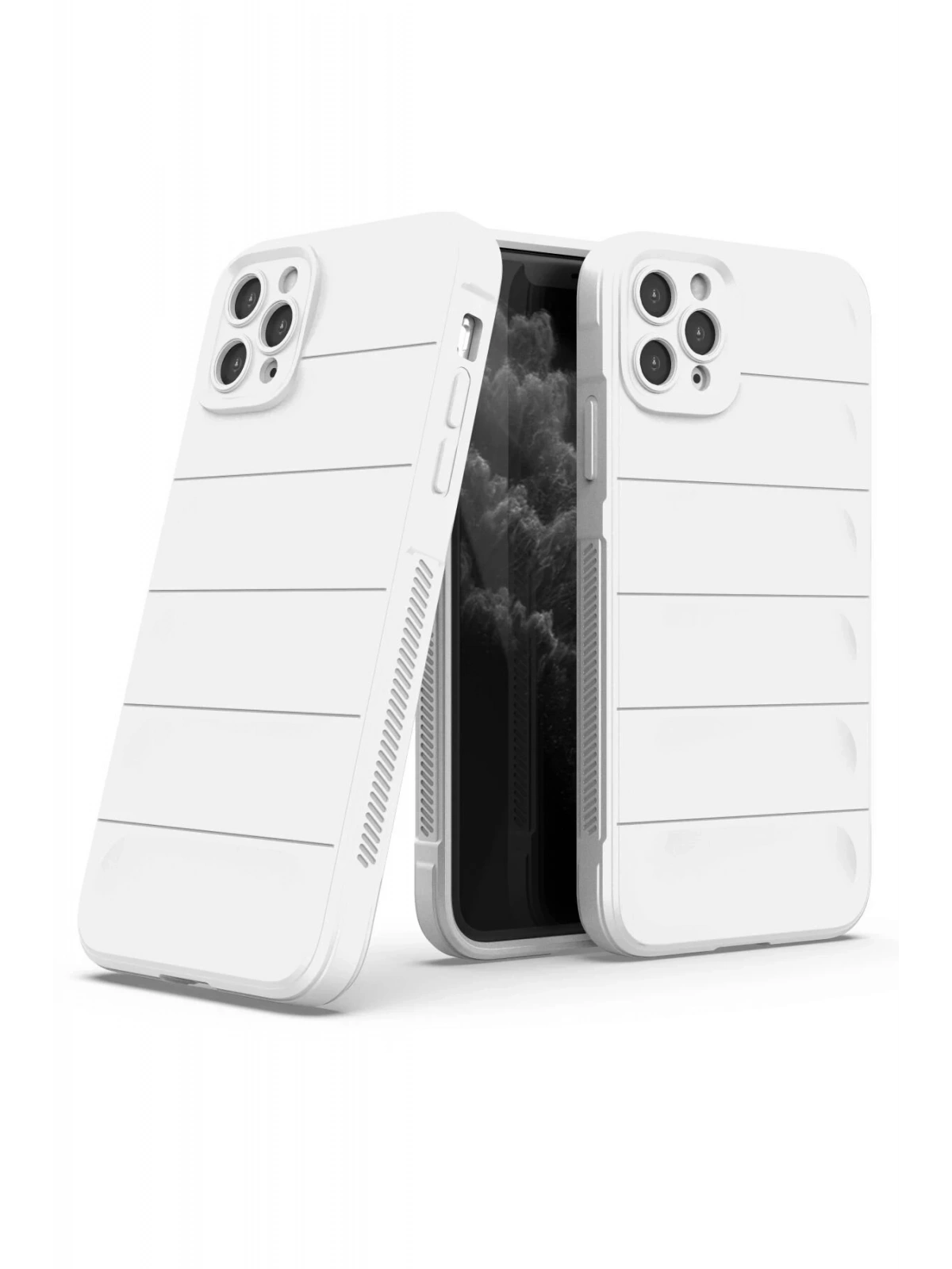 Newface Apple iPhone 11 Pro Kılıf Optimum Silikon - Krem