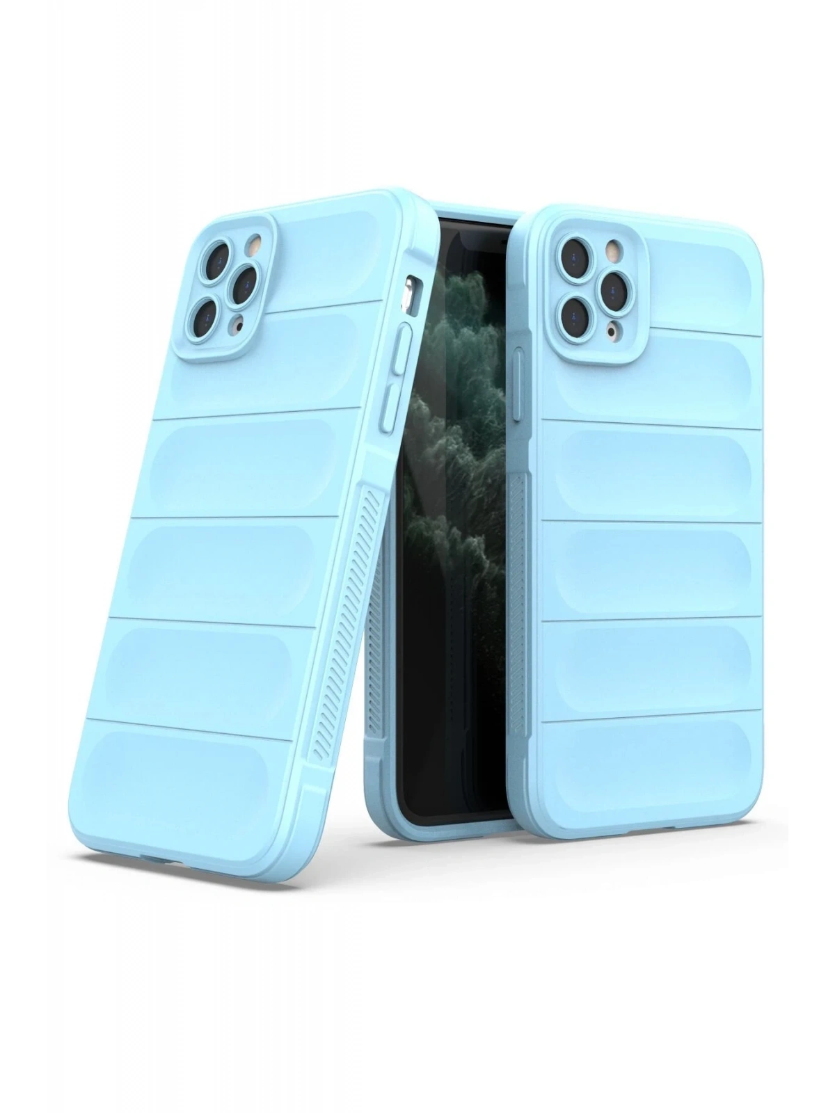 Newface Apple iPhone 11 Pro Kılıf Optimum Silikon - Sky Blue