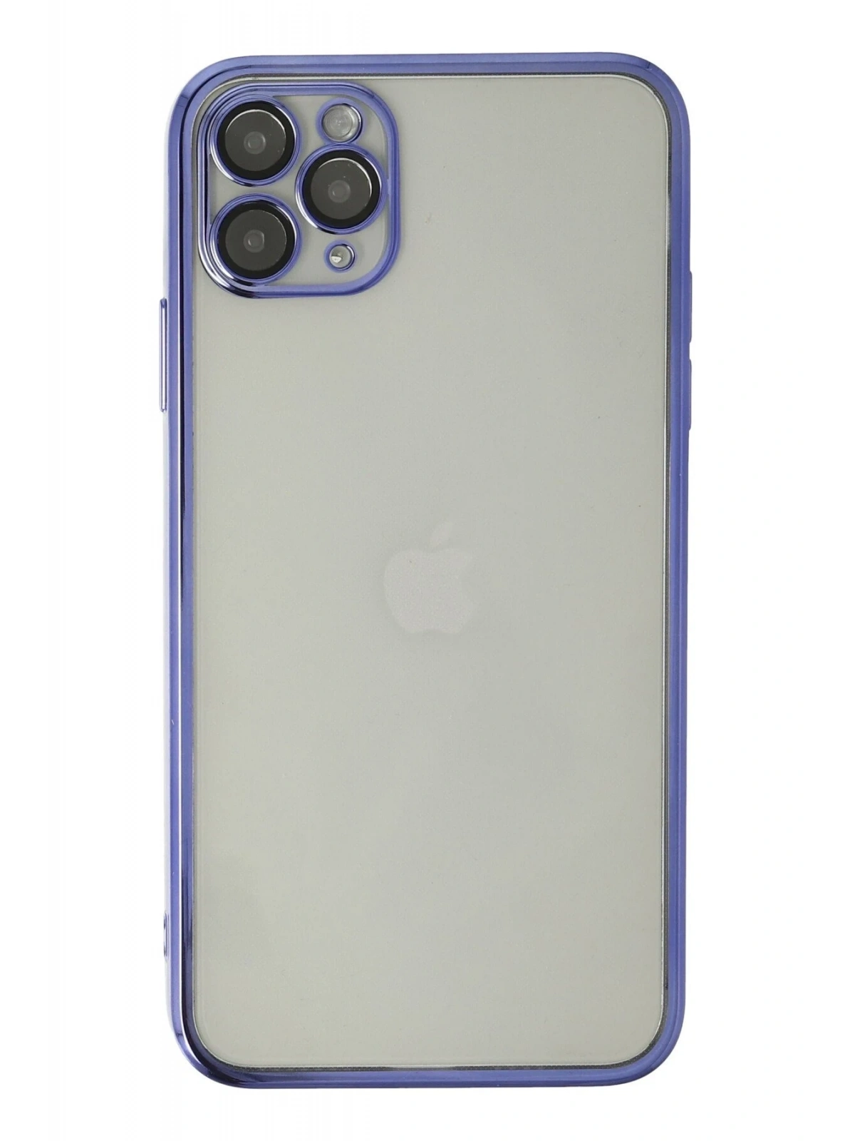 Newface Apple iPhone 11 Pro Kılıf Razer Lensli Silikon - Mor
