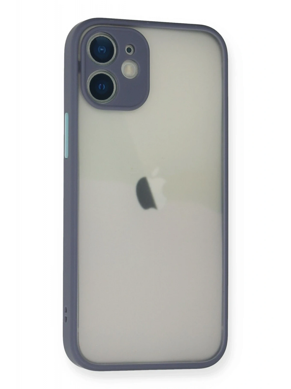 Newface Apple iPhone 11 Pro Max Kılıf Montreal Silikon Kapak - Gri