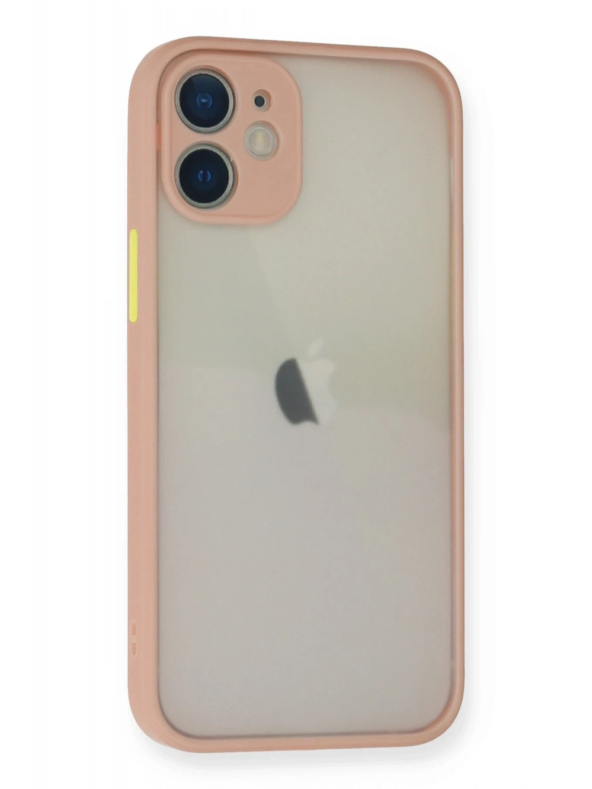 Newface Apple iPhone 11 Pro Max Kılıf Montreal Silikon Kapak - Pembe