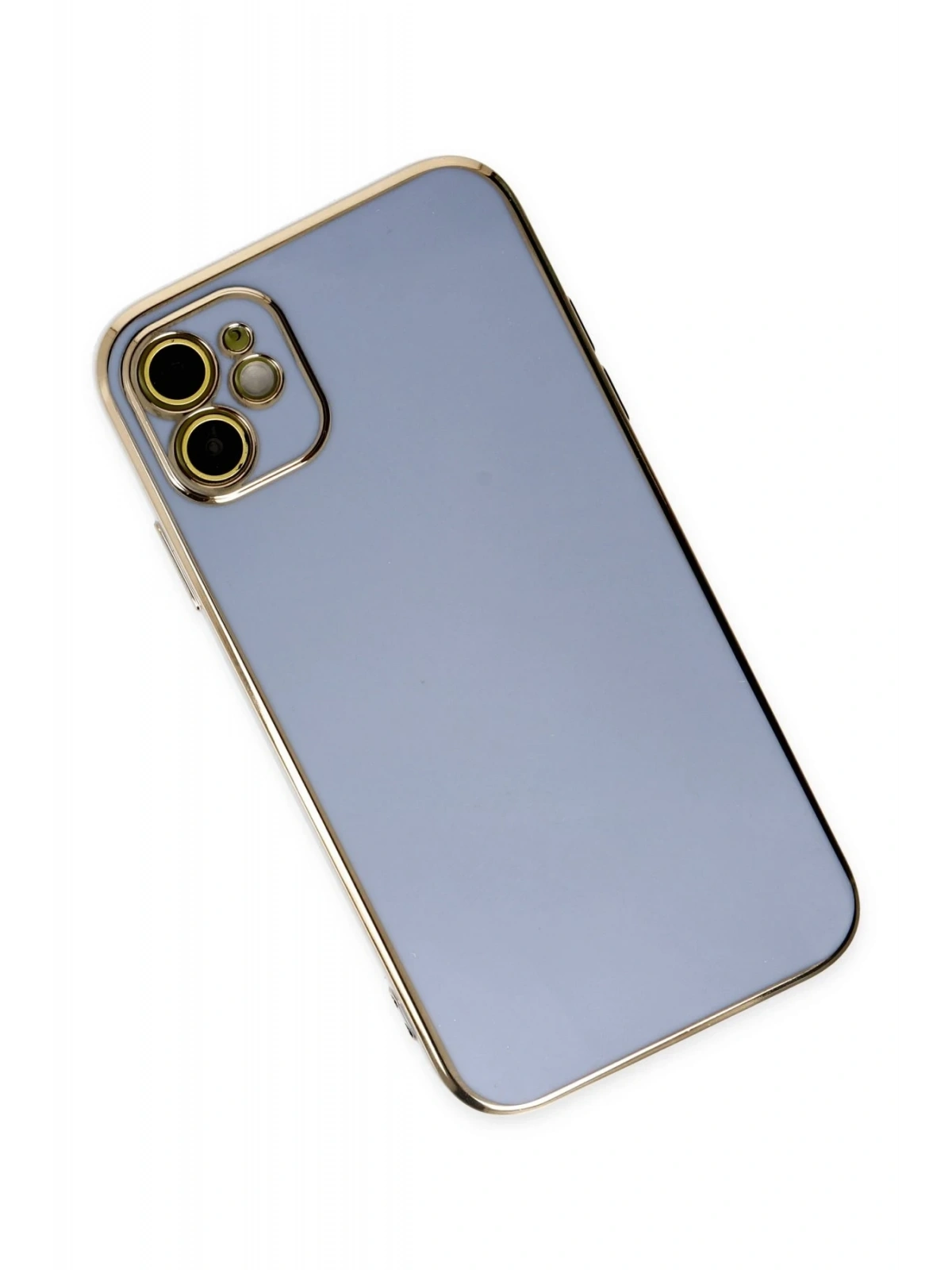 Newface Apple iPhone 12 Kılıf Volet Silikon - Mavi