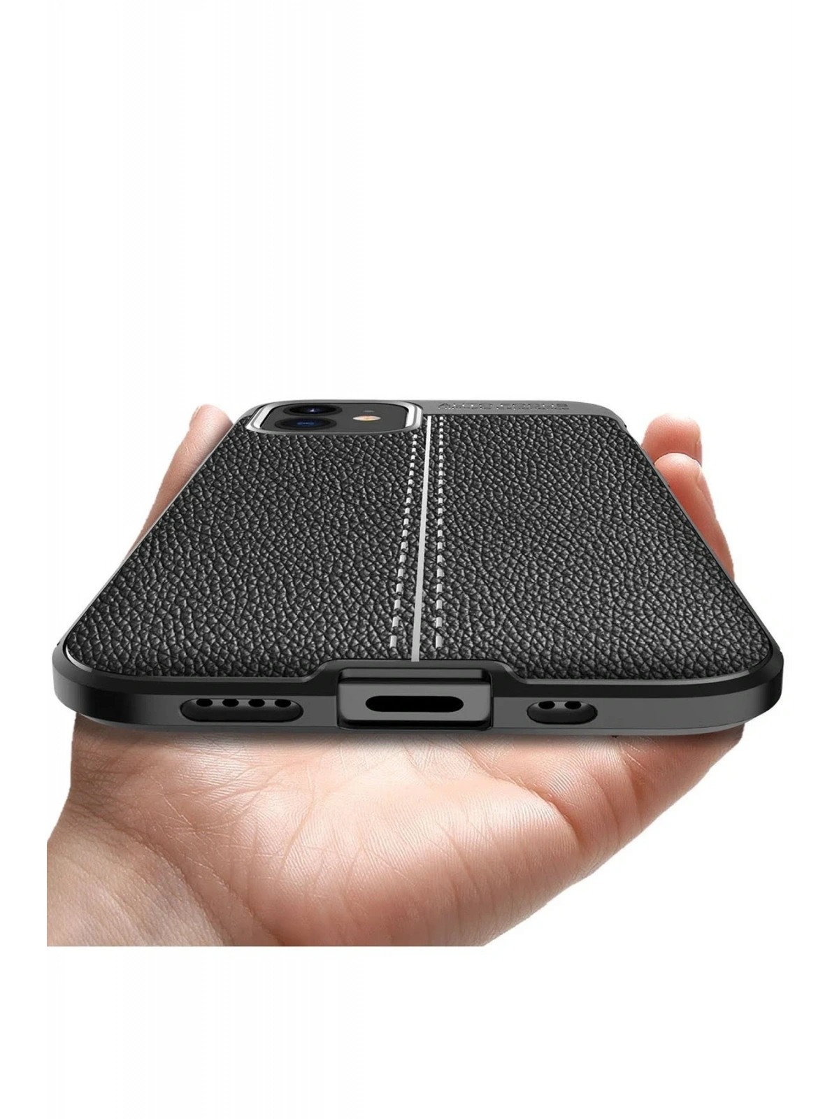 Newface Apple iPhone 12 Mini Kılıf Auto Focus Kapak - Kırmızı