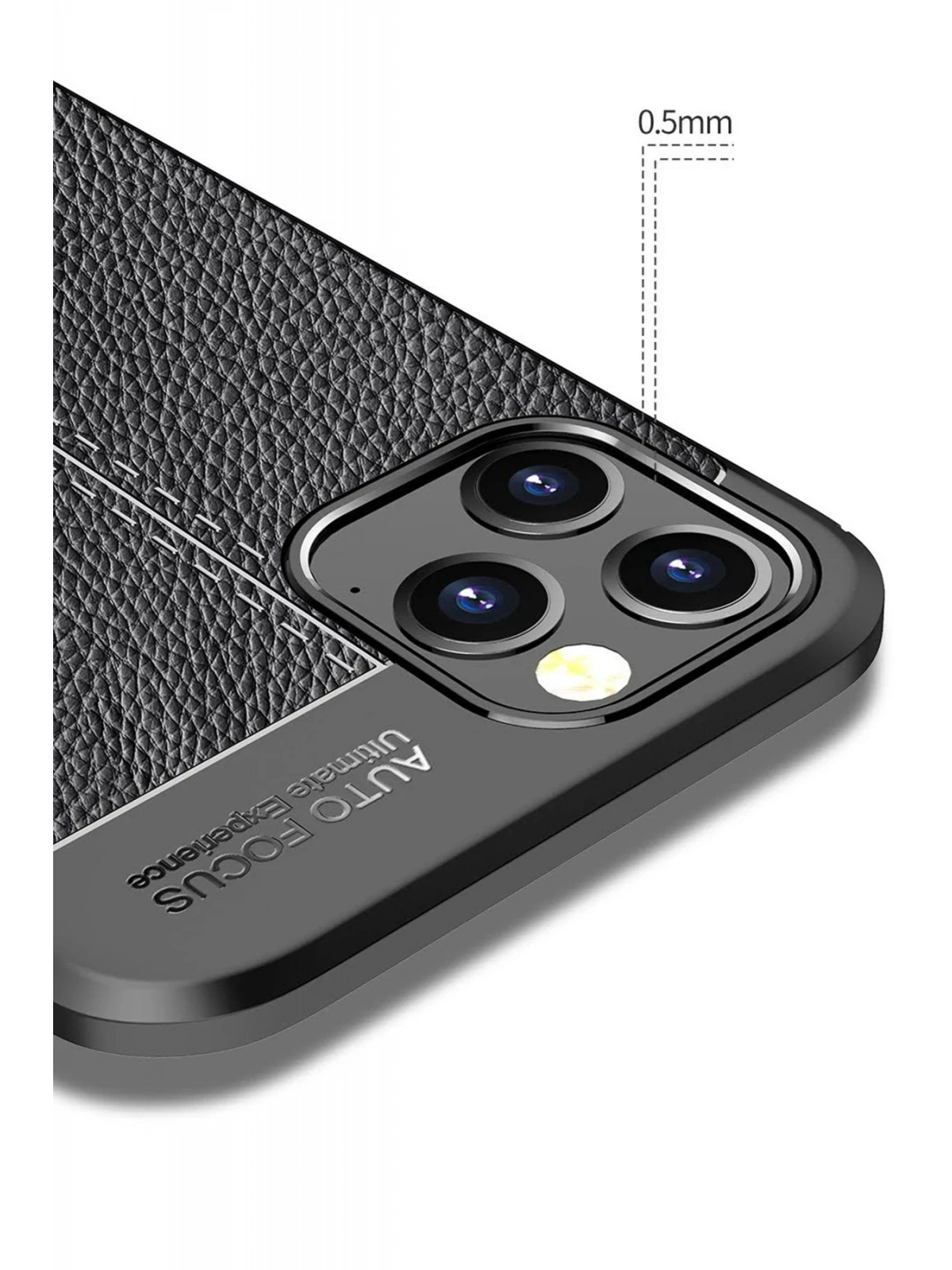 Newface Apple iPhone 12 Pro Kılıf Auto Focus Kapak - Kırmızı