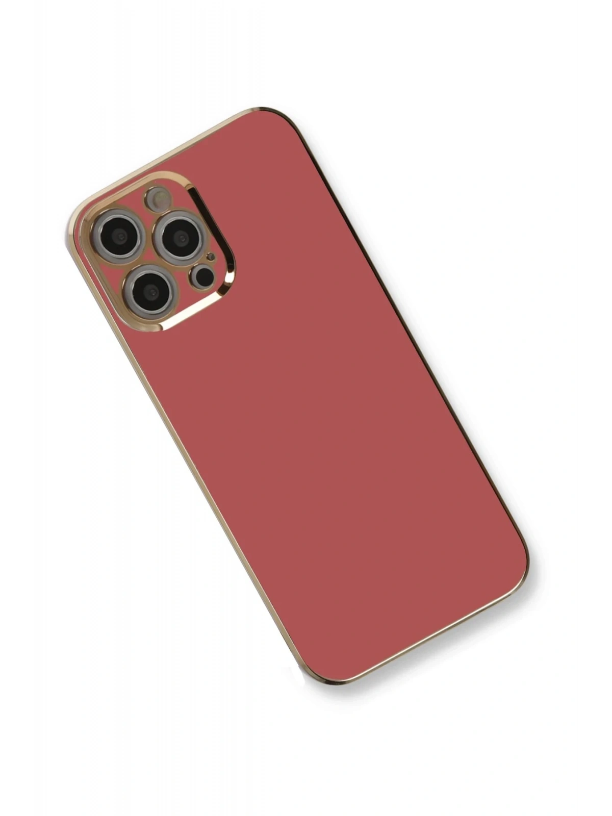 Newface Apple iPhone 12 Pro Kılıf Volet Silikon - Kırmızı