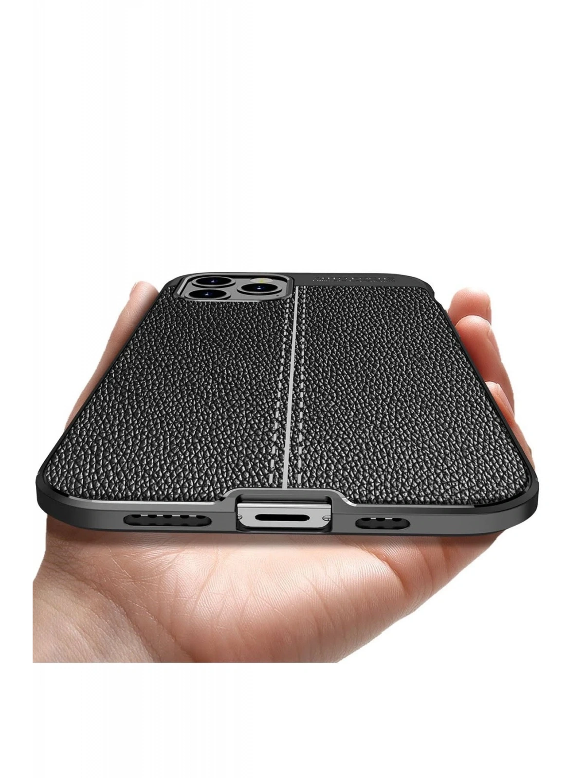 Newface Apple iPhone 12 Pro Max Kılıf Auto Focus Kapak - Kırmızı