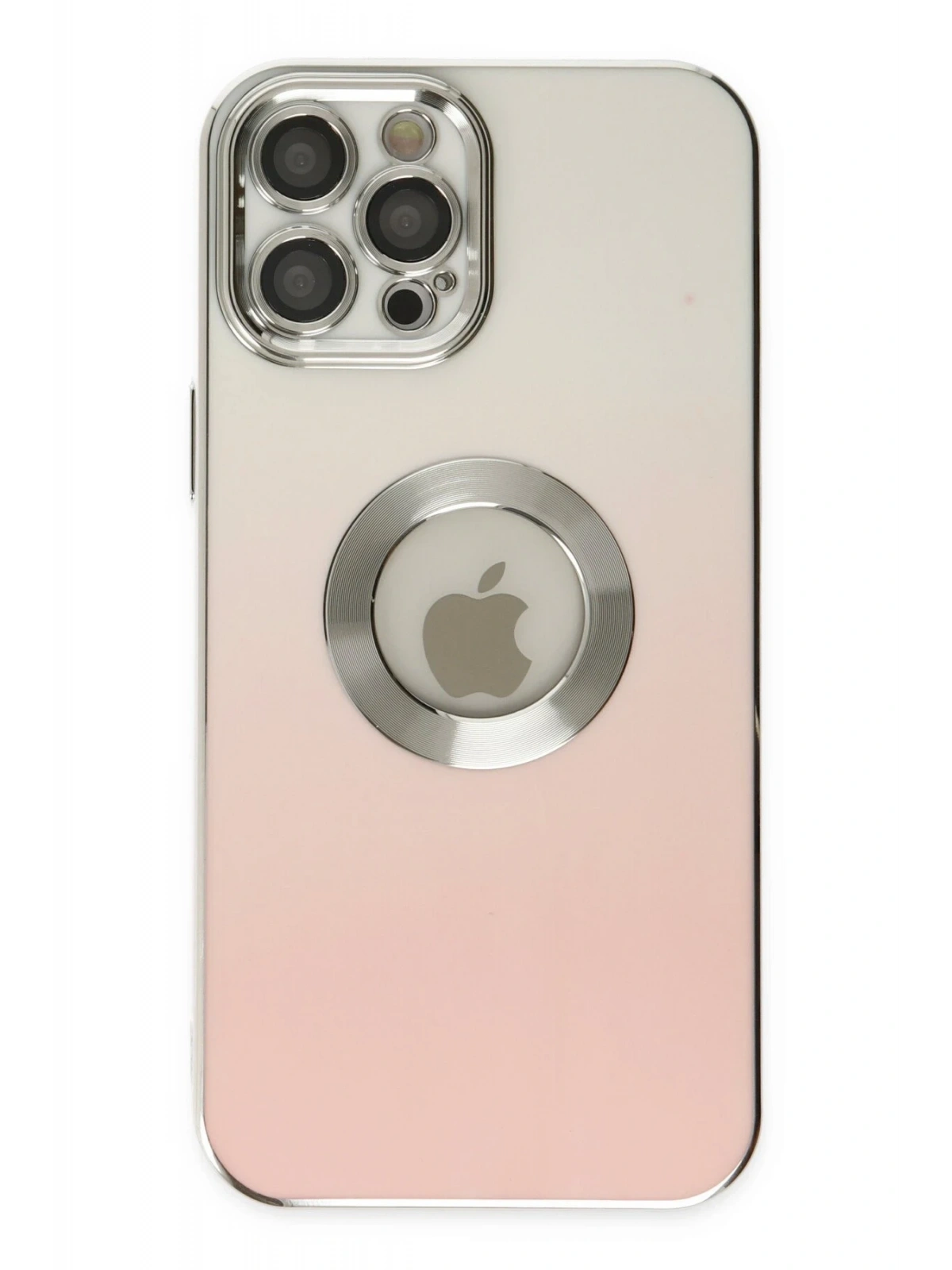 Newface Apple iPhone 12 Pro Max Kılıf Best Silikon - Pembe