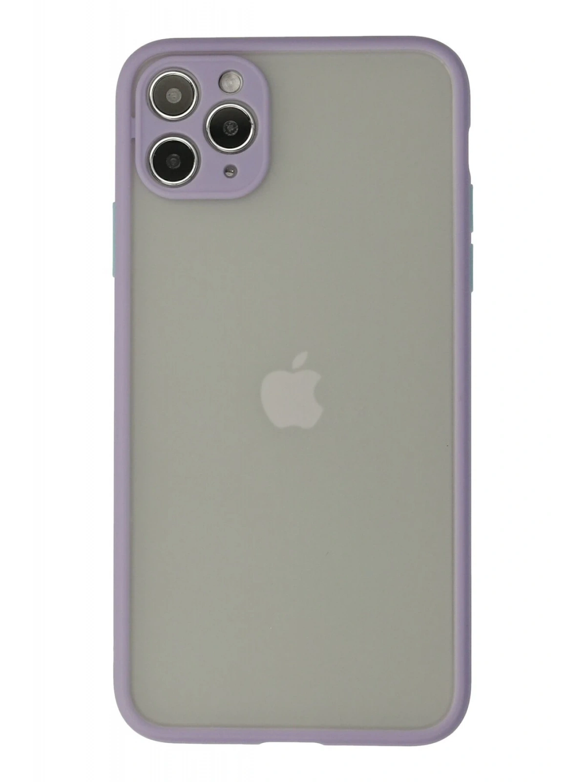 Newface Apple iPhone 12 Pro Max Kılıf Montreal Silikon Kapak - Mor