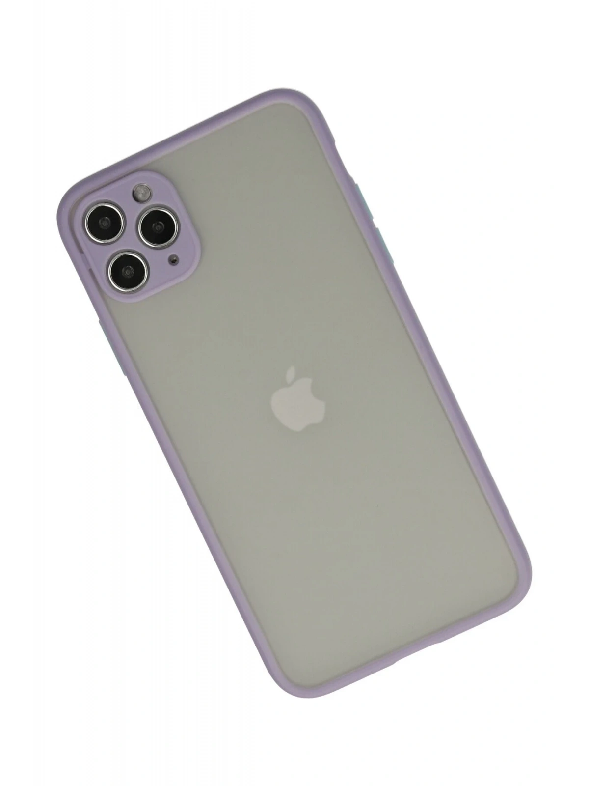 Newface Apple iPhone 12 Pro Max Kılıf Montreal Silikon Kapak - Mor