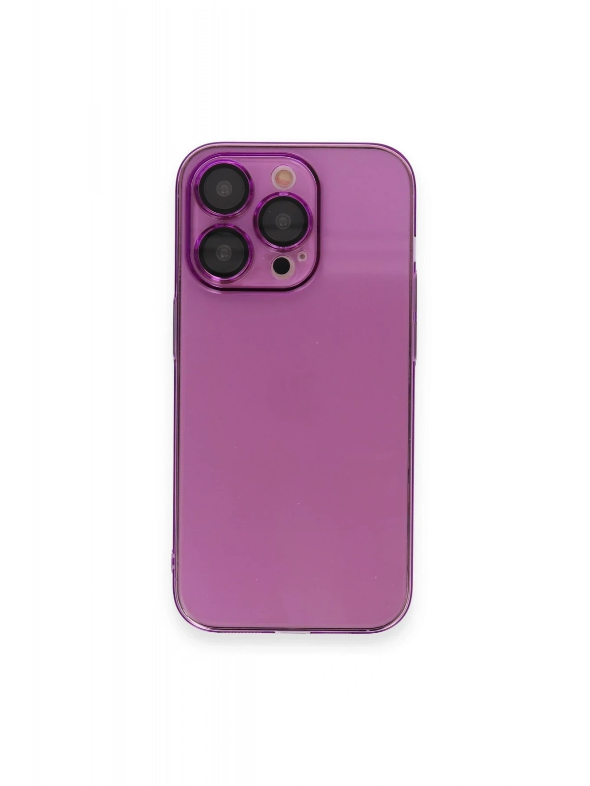 Newface Apple iPhone 13 Pro Kılıf Armada Lensli Kapak - Mor