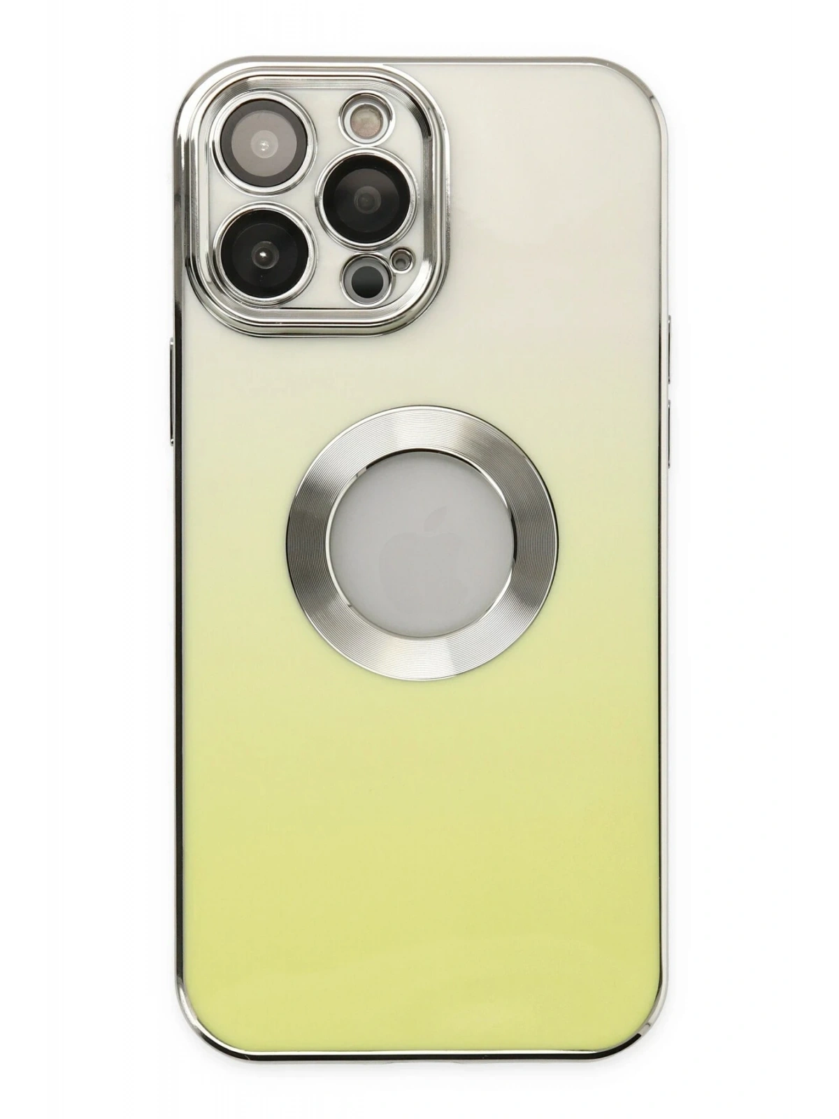 Newface Apple iPhone 13 Pro Kılıf Best Silikon - Sarı