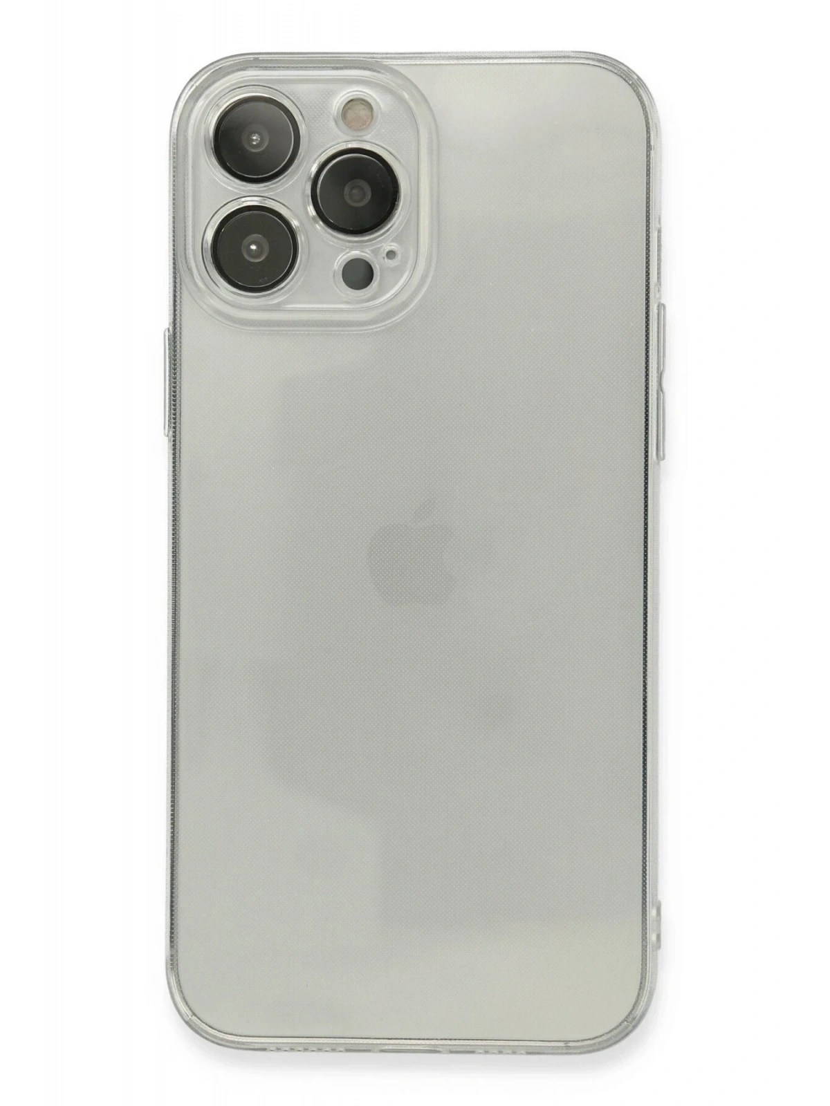 Newface Apple iPhone 13 Pro Kılıf Fly Lens Silikon - Şeffaf