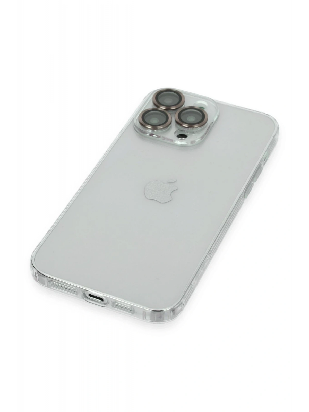 Newface Apple iPhone 13 Pro Kılıf Luko Lens Silikon -Yeşil