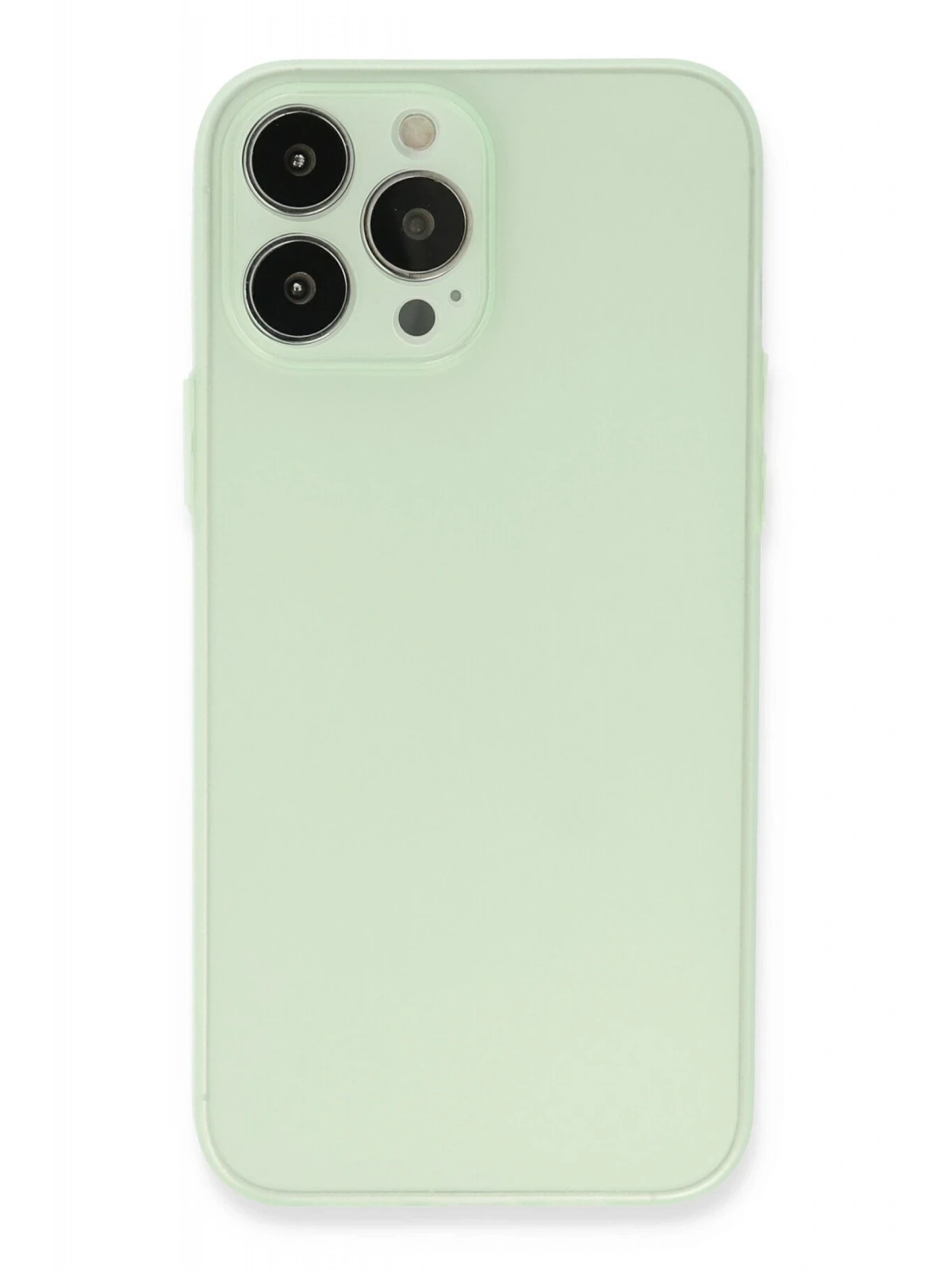 Newface Apple iPhone 13 Pro Kılıf Puma Silikon - Açık Yeşil