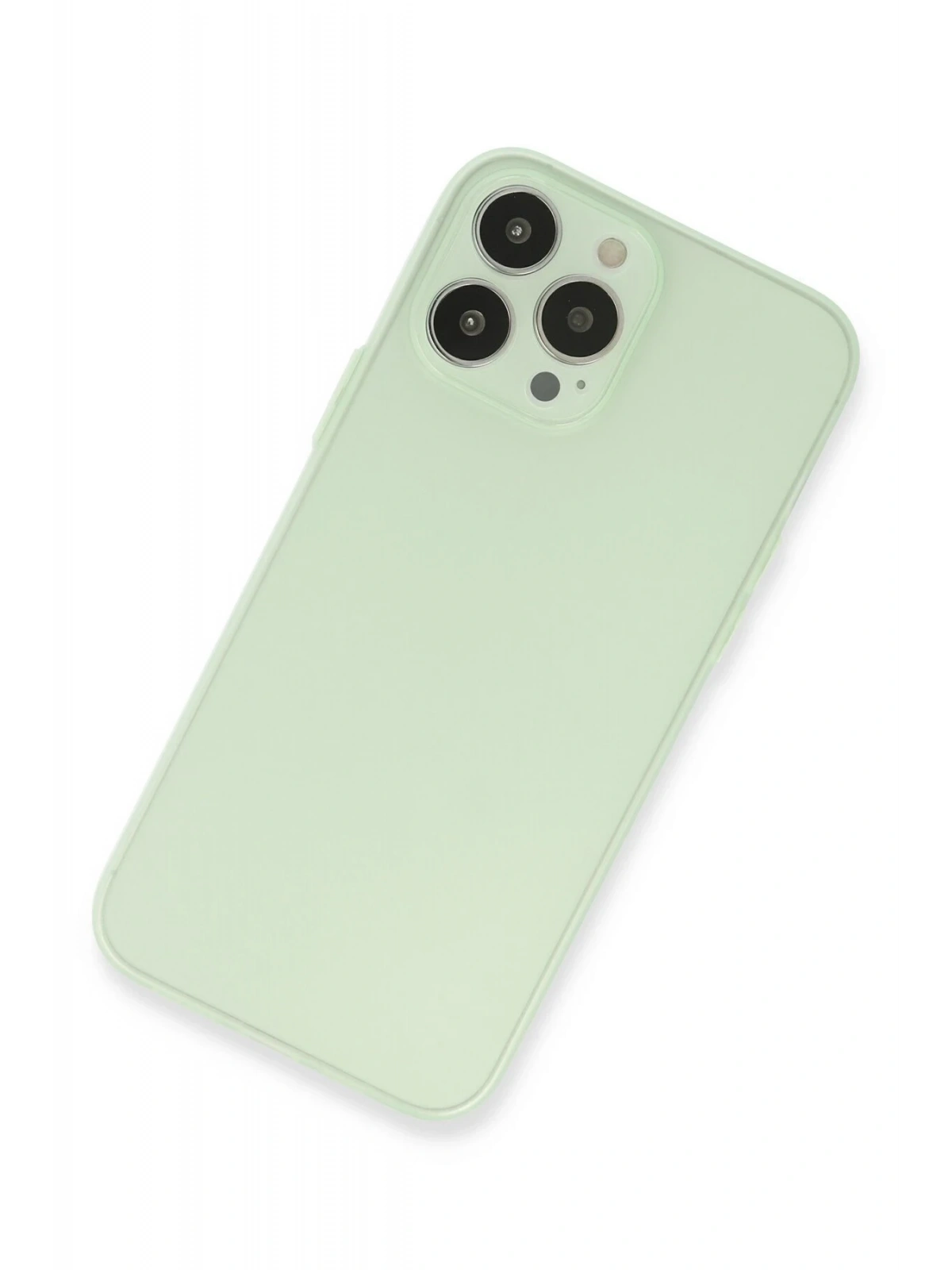 Newface Apple iPhone 13 Pro Kılıf Puma Silikon - Açık Yeşil