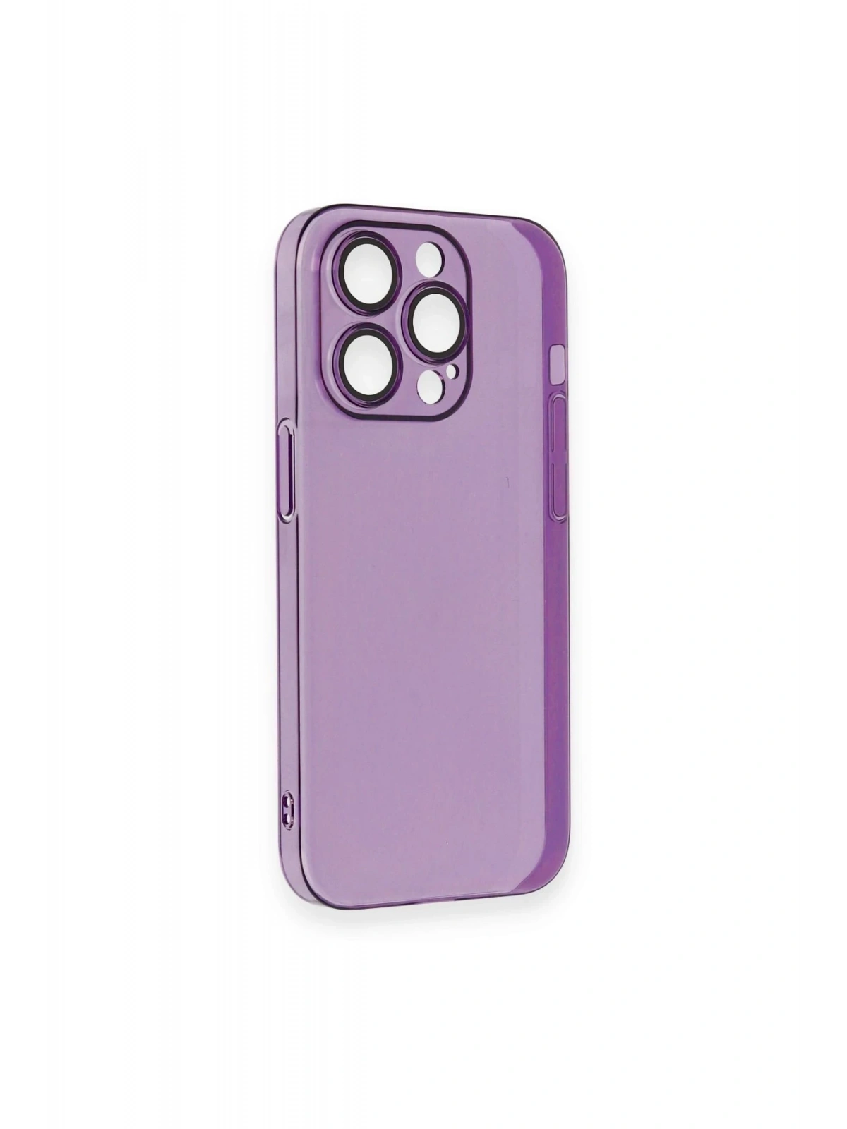 Newface Apple iPhone 13 Pro Max Kılıf Armada Lensli Kapak - Derin Mor