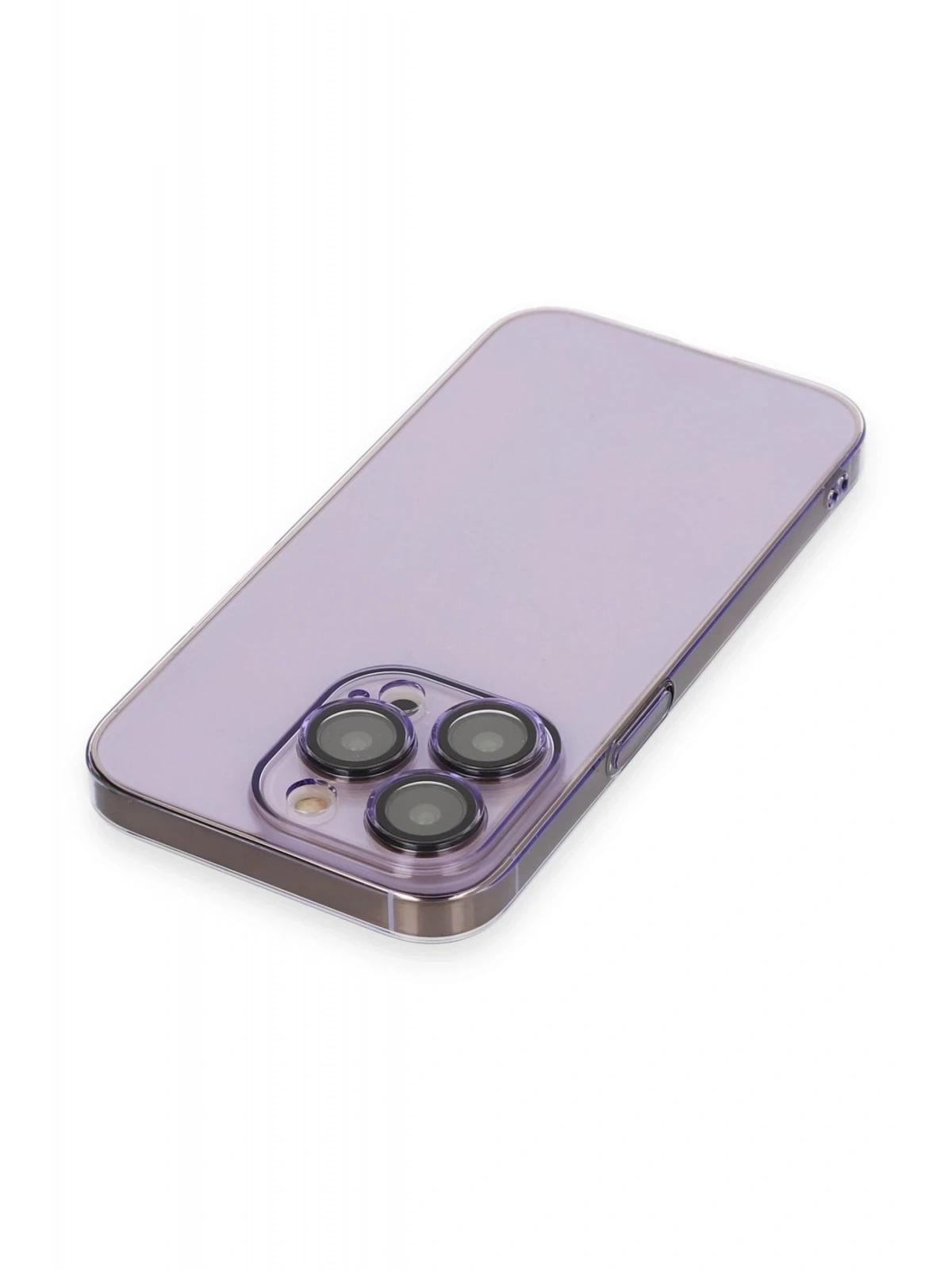 Newface Apple iPhone 13 Pro Max Kılıf Armada Lensli Kapak - Lila