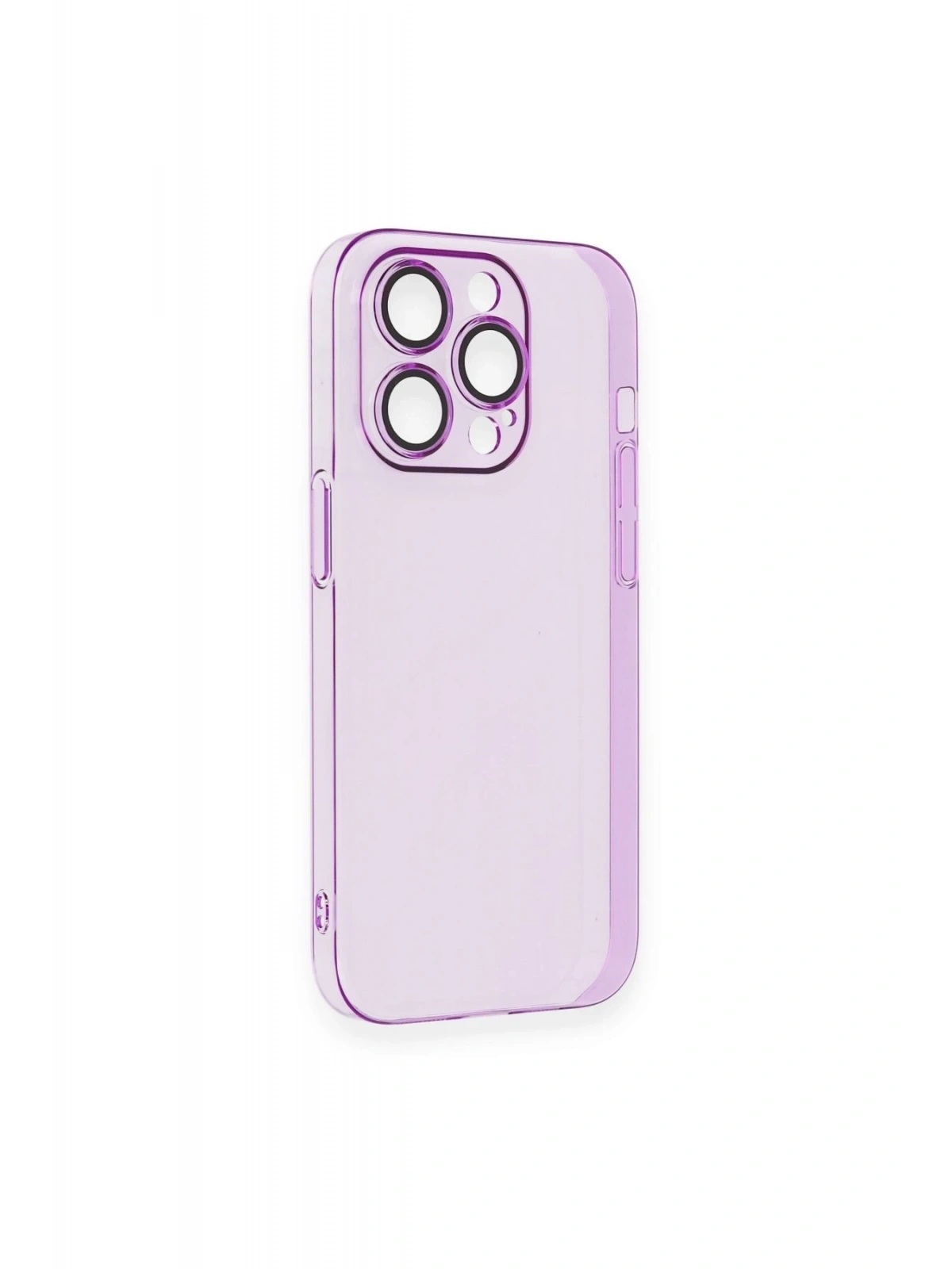 Newface Apple iPhone 13 Pro Max Kılıf Armada Lensli Kapak - Mor