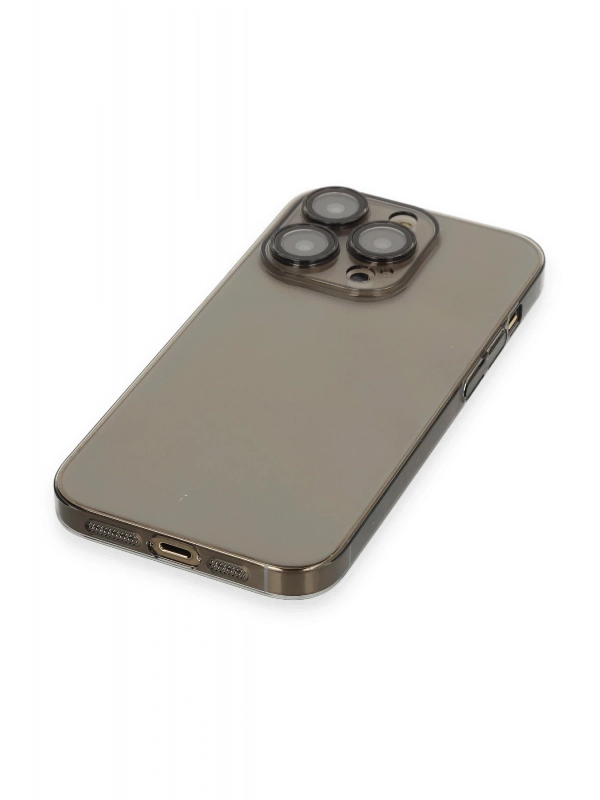 Newface Apple iPhone 13 Pro Max Kılıf Armada Lensli Kapak - Siyah