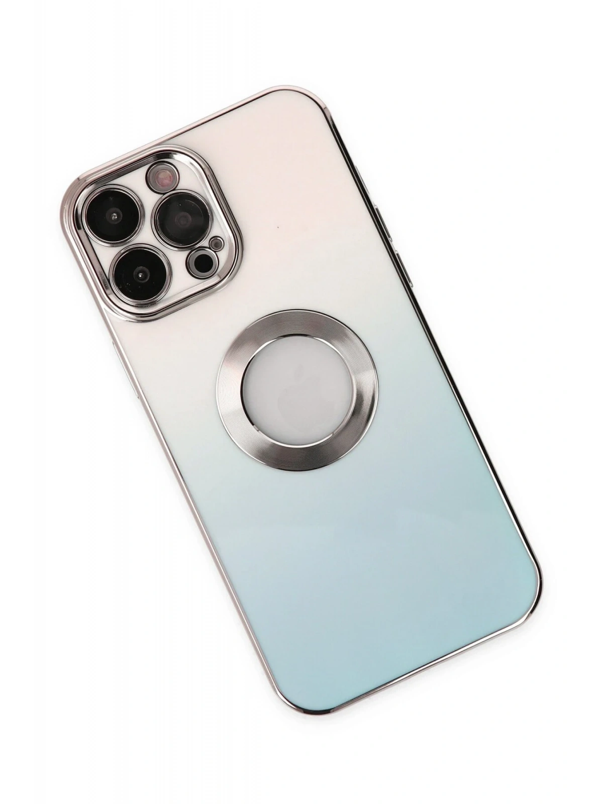 Newface Apple iPhone 13 Pro Max Kılıf Best Silikon - Turkuaz