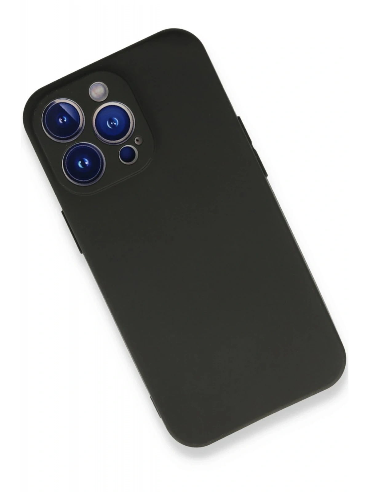 Newface Apple iPhone 13 Pro Max Kılıf First Silikon - Siyah