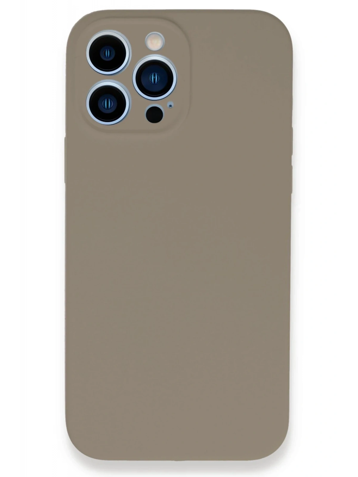 Newface Apple iPhone 13 Pro Max Kılıf Lansman Legant Silikon - Bej