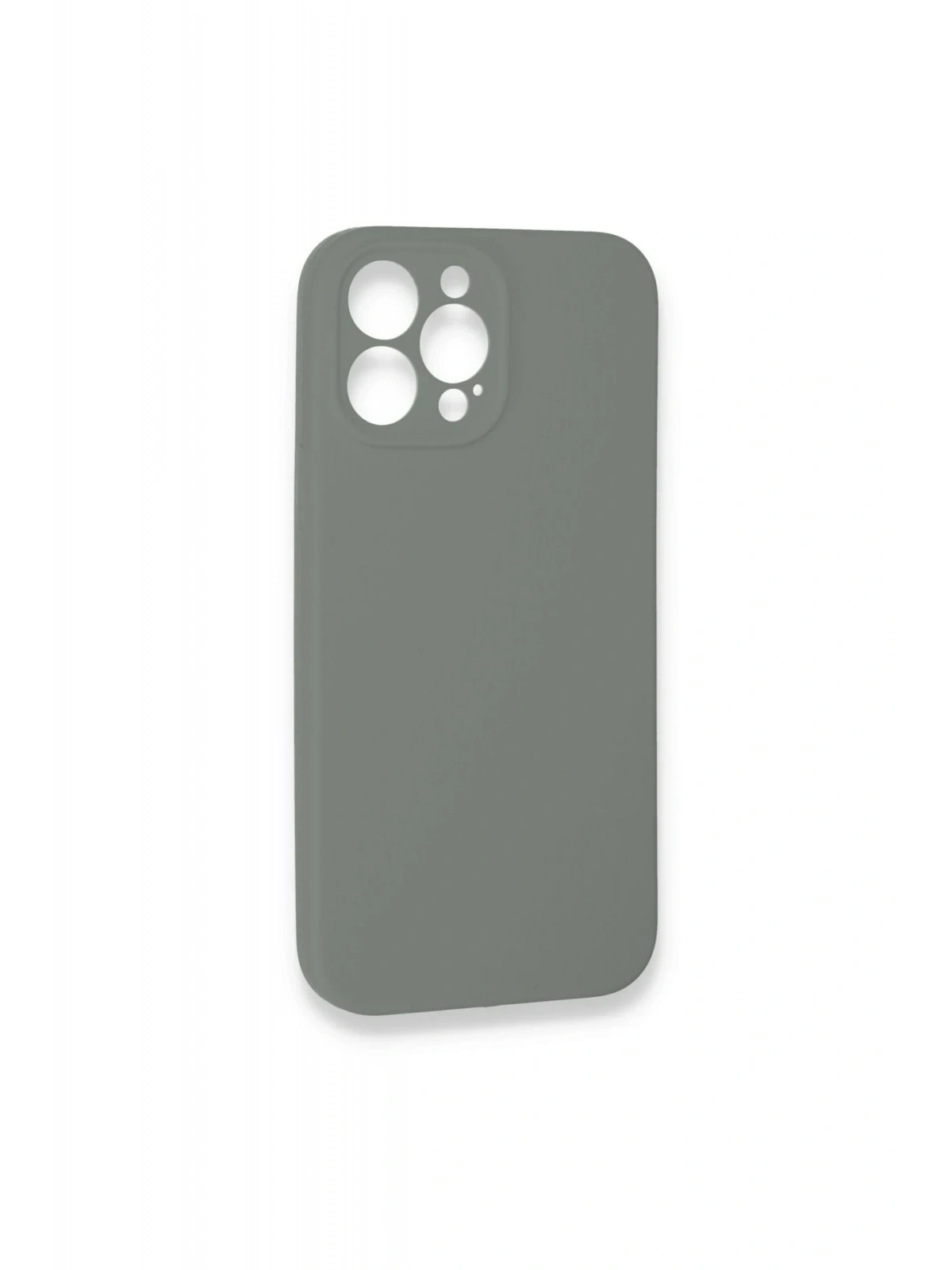 Newface Apple iPhone 13 Pro Max Kılıf Lansman Legant Silikon - Gri