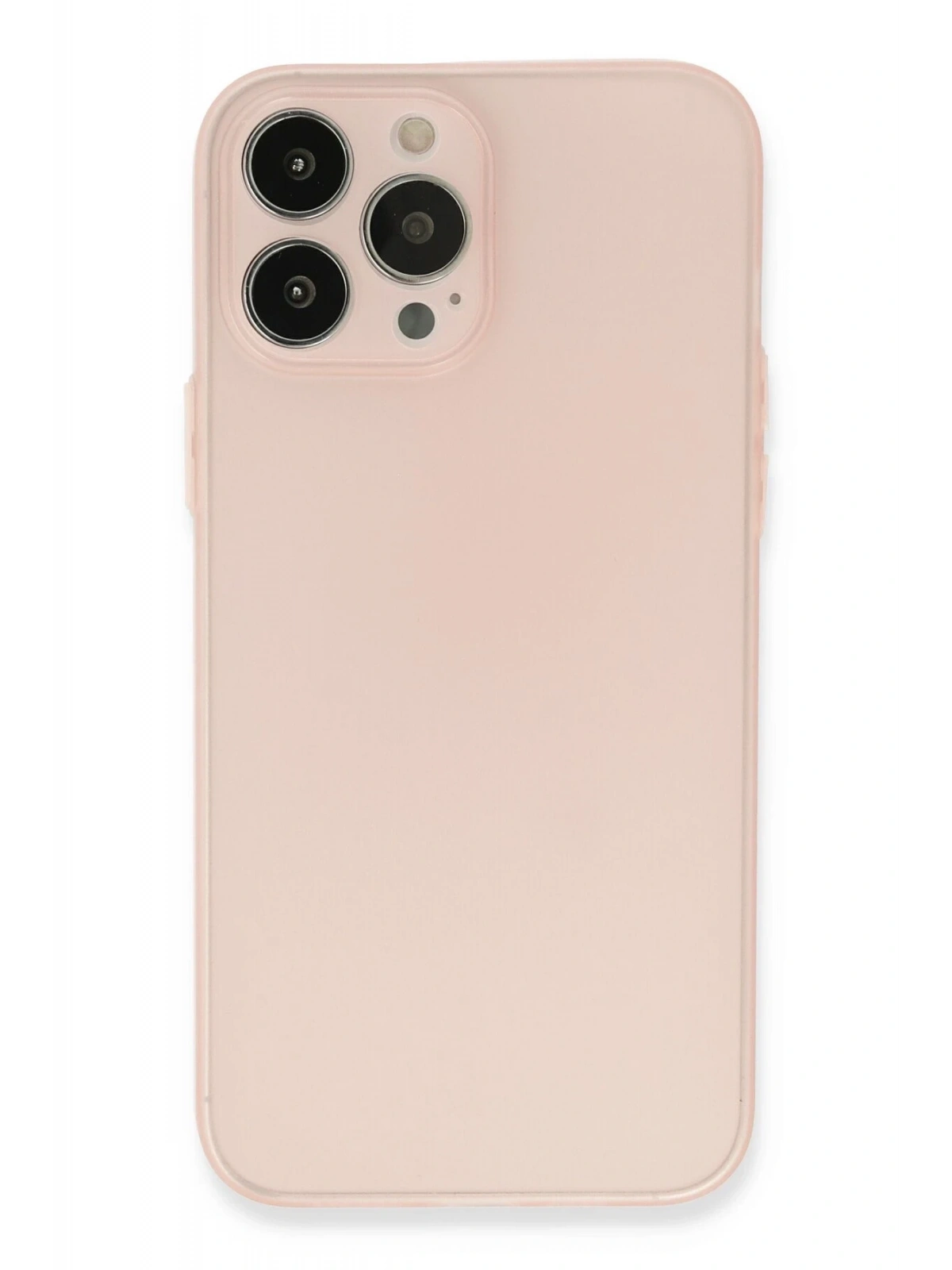 Newface Apple iPhone 13 Pro Max Kılıf Puma Silikon - Pembe