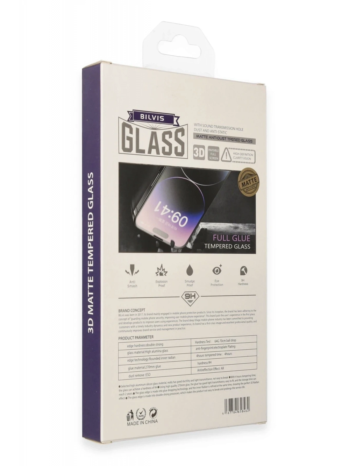 Newface Apple iPhone 14 Bilvis 3D Mat Cam Ekran Koruyucu