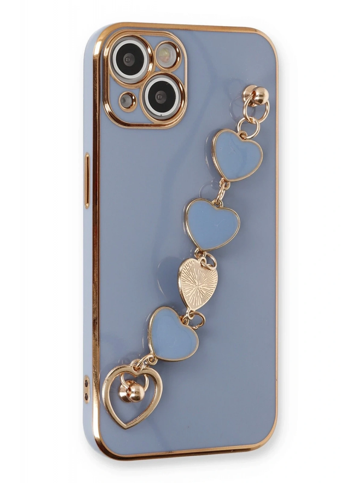 Newface Apple iPhone 14 Kılıf Esila Silikon - Gri
