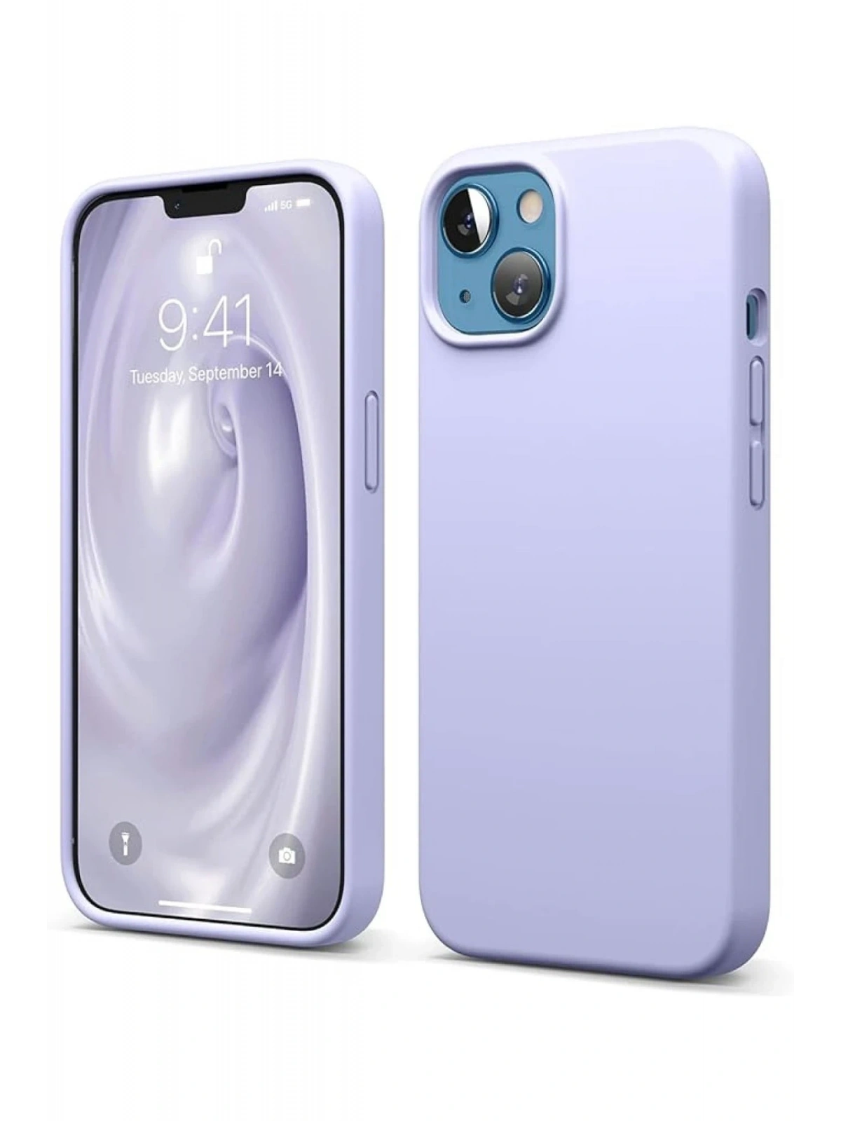 Newface Apple iPhone 14 Kılıf First Silikon - Lila
