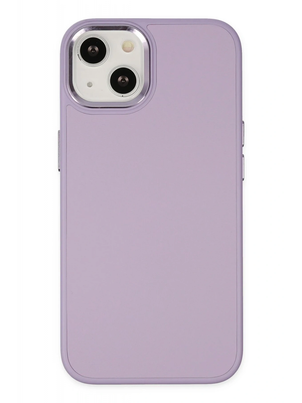 Newface Apple iPhone 14 Plus Kılıf Asya Deri Silikon - Lila