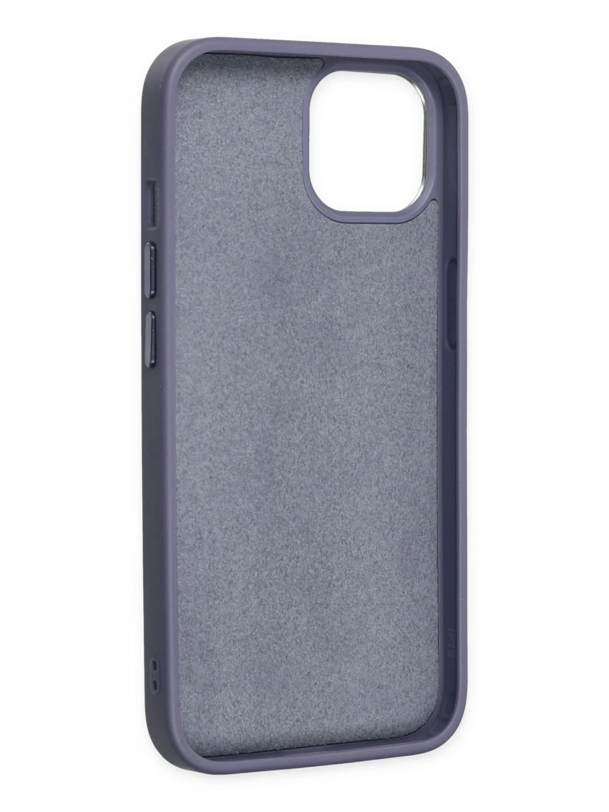 Newface Apple iPhone 14 Plus Kılıf Asya Deri Silikon - Mor