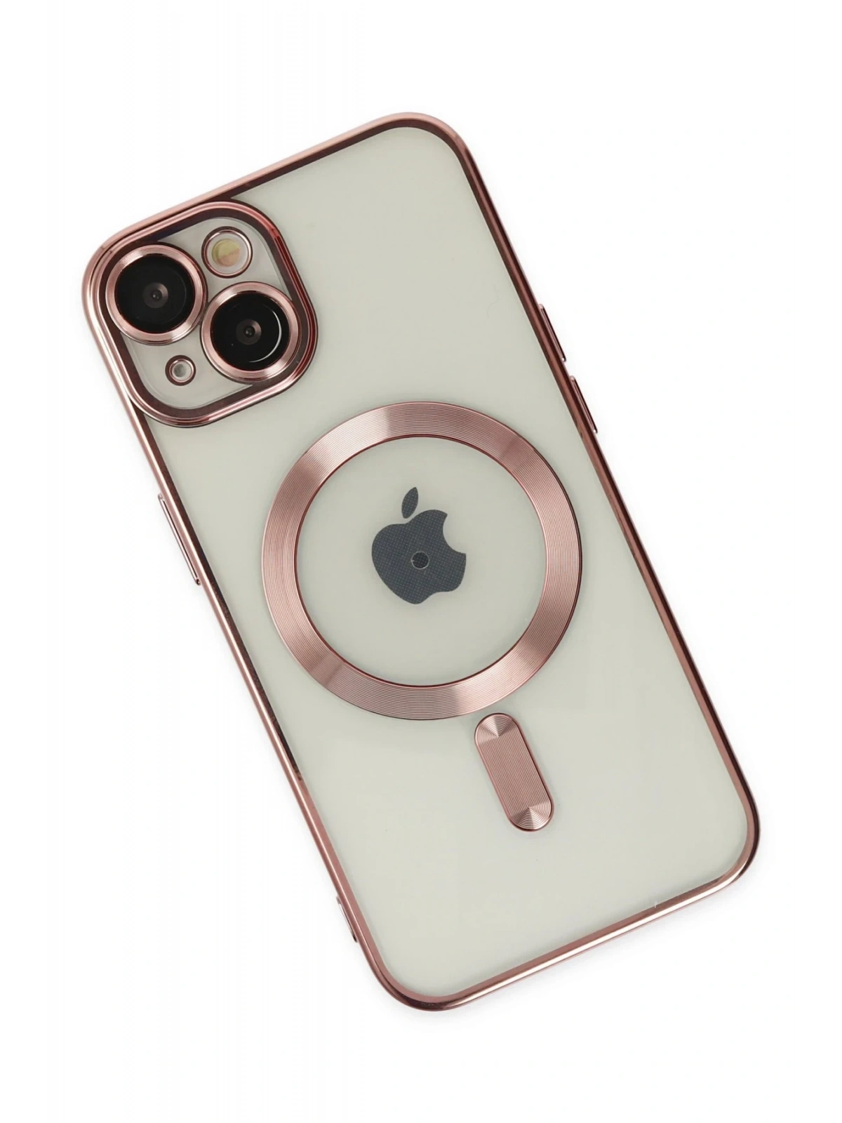 Newface Apple iPhone 14 Plus Kılıf Kross Magneticsafe Kapak - Rose
