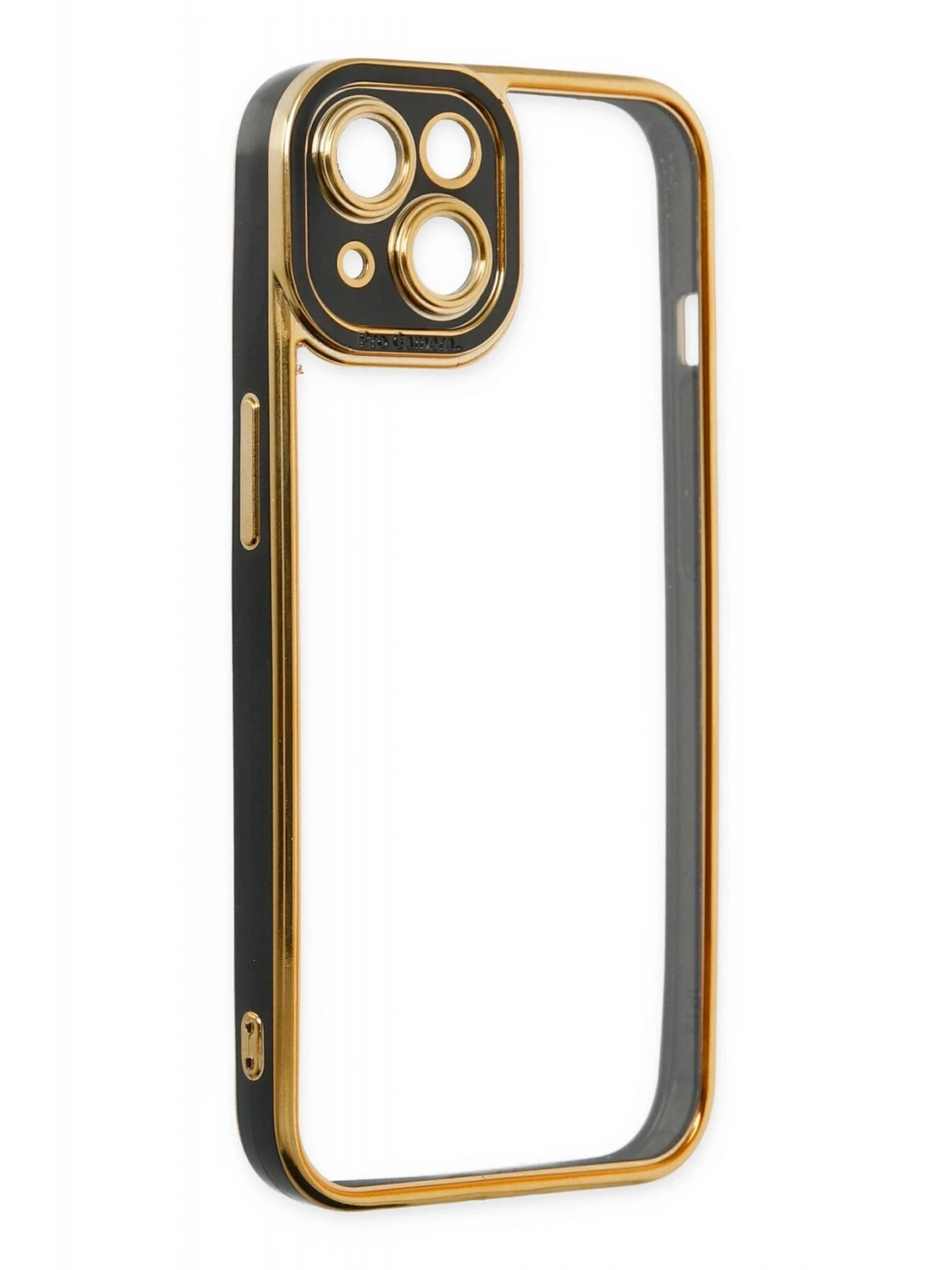 Newface Apple iPhone 14 Plus Kılıf Liva Lens Silikon - Siyah
