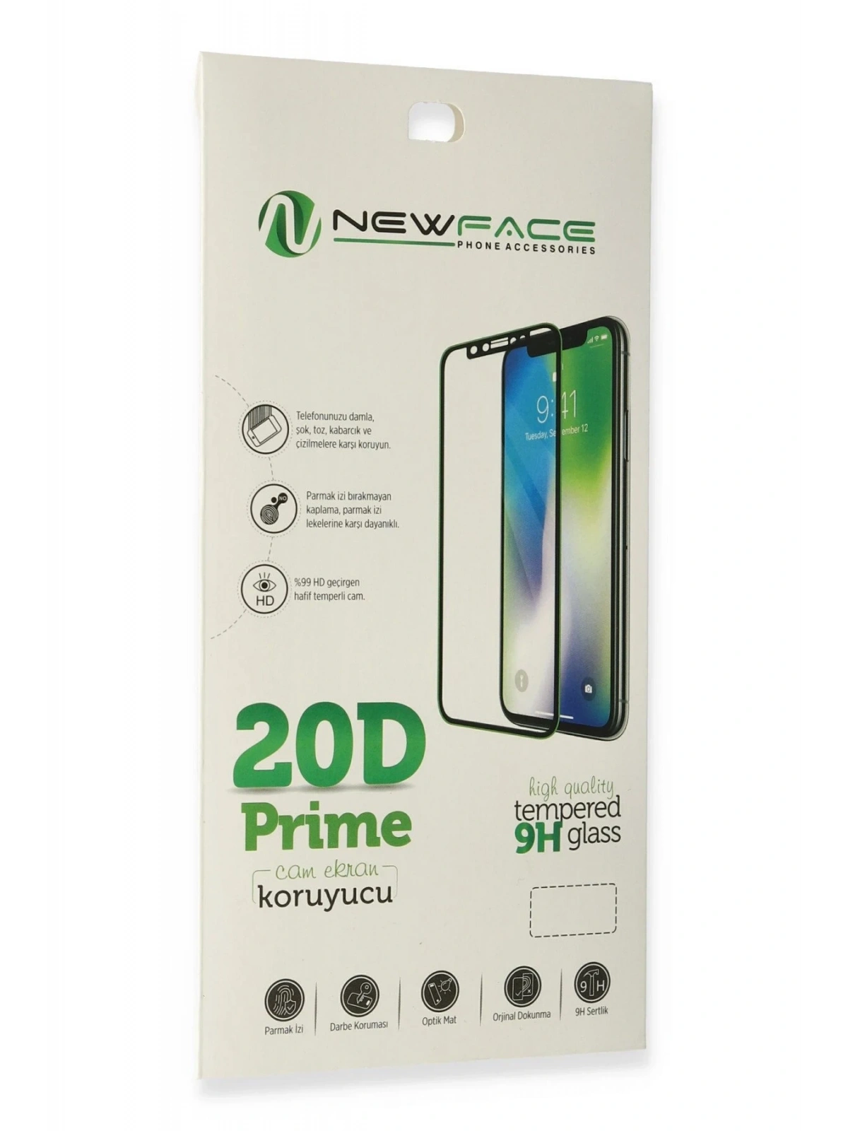 Newface Apple iPhone 14 Pro 20D Premium Cam Ekran Koruyucu