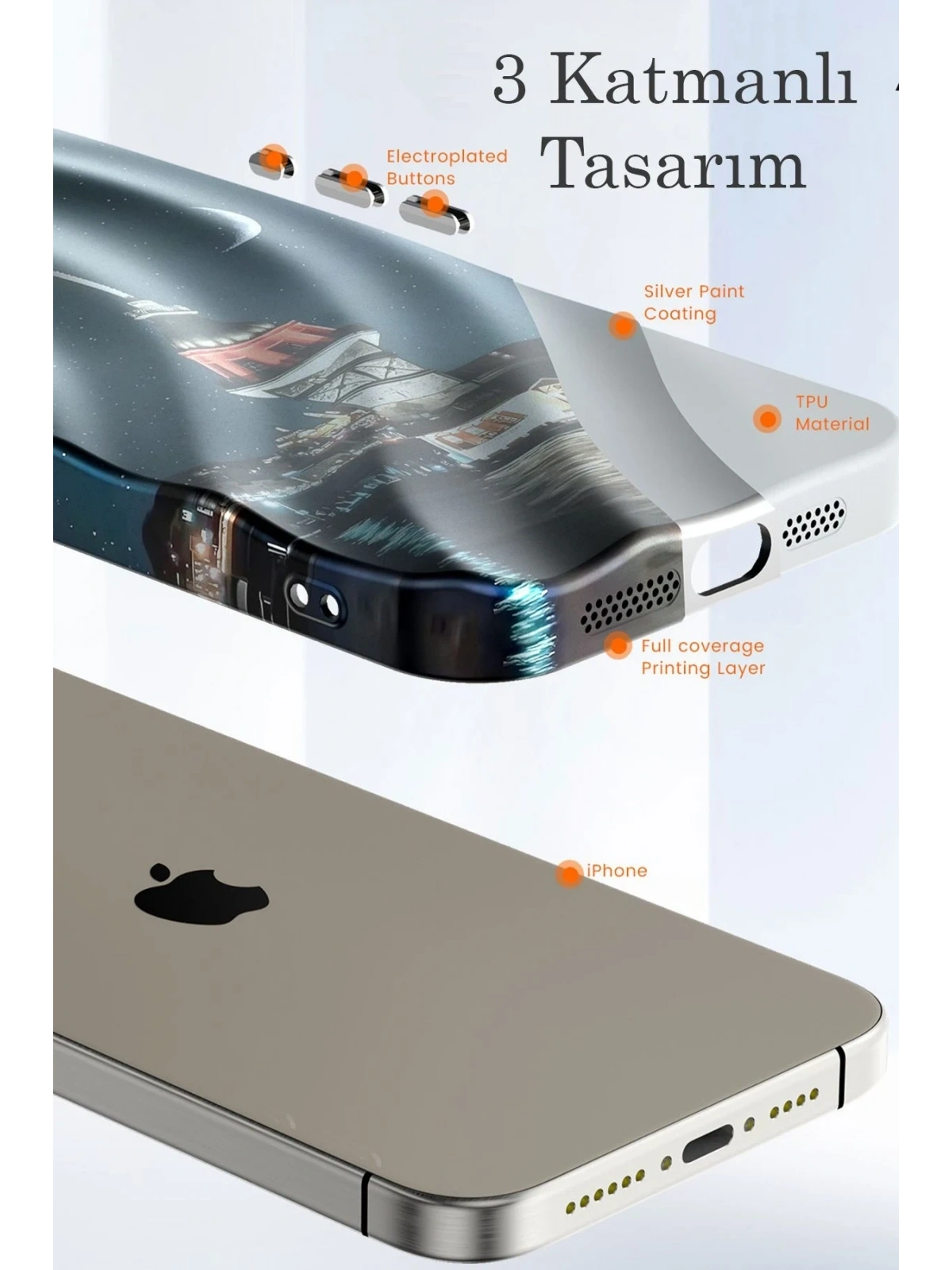 Newface Apple iPhone 14 Pro Kılıf Crew Desenli Kapak - Köpek