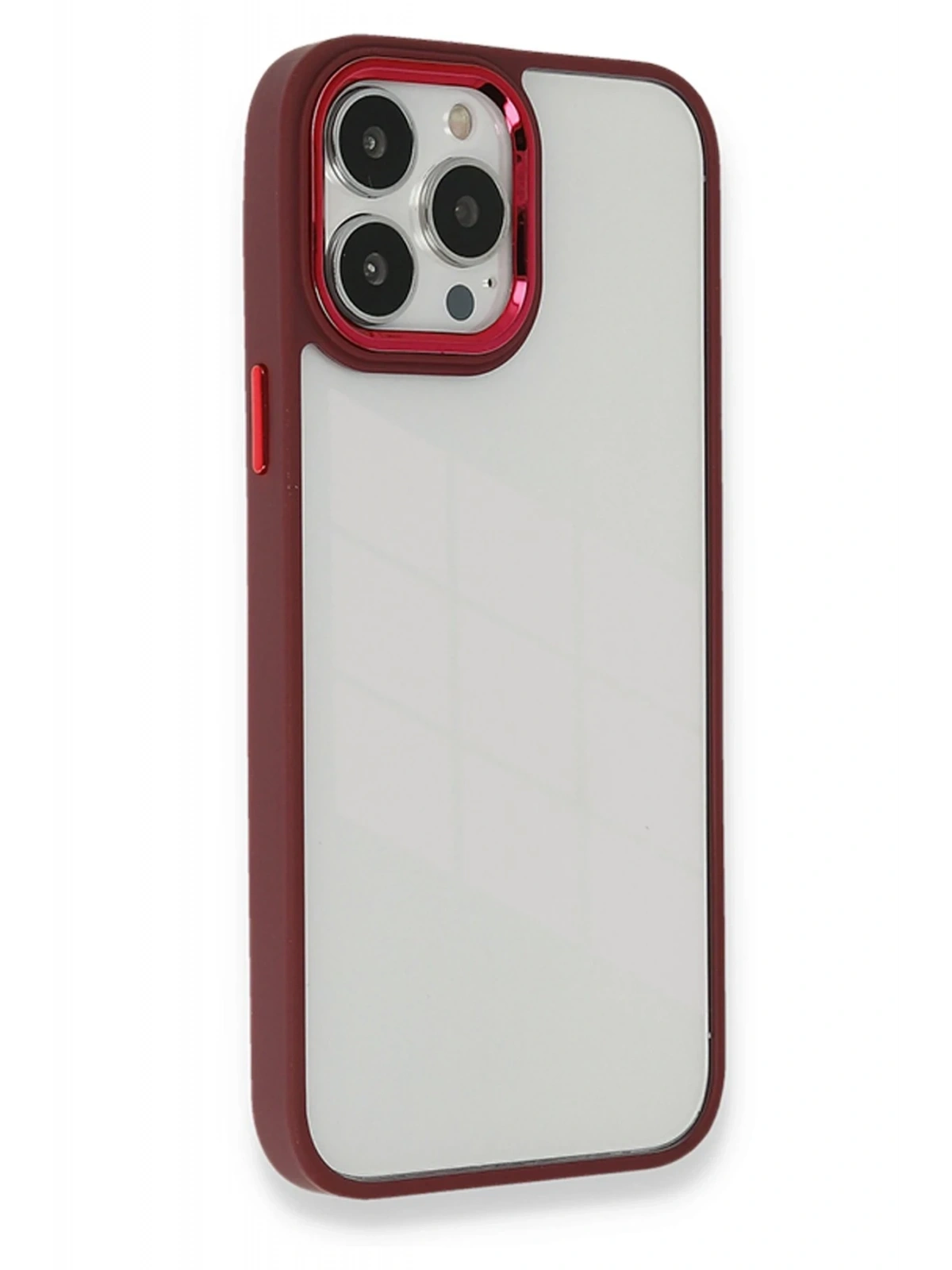 Newface Apple iPhone 14 Pro Kılıf Dora Kapak - Kırmızı