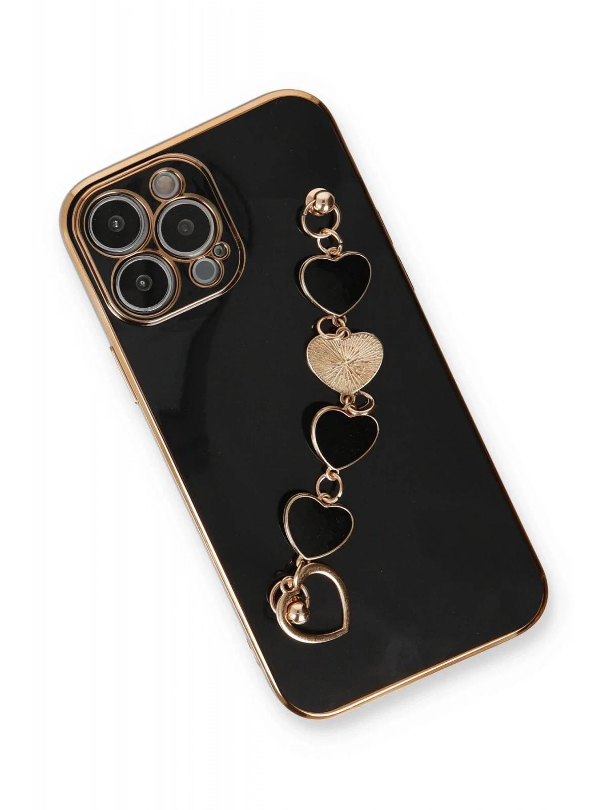 Newface Apple iPhone 14 Pro Kılıf Esila Silikon - Siyah
