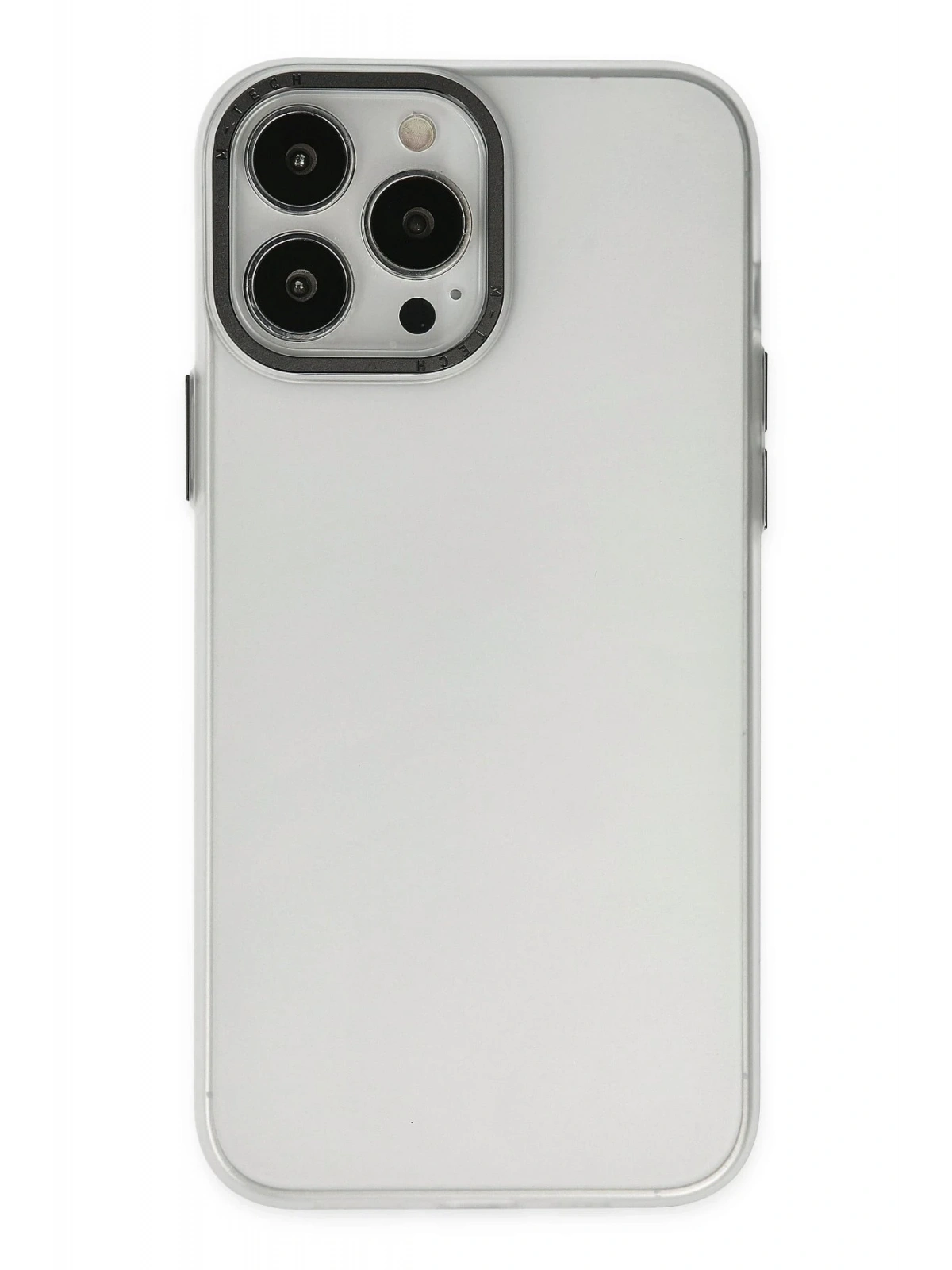 Newface Apple iPhone 14 Pro Kılıf Modos Metal Kapak - Şeffaf