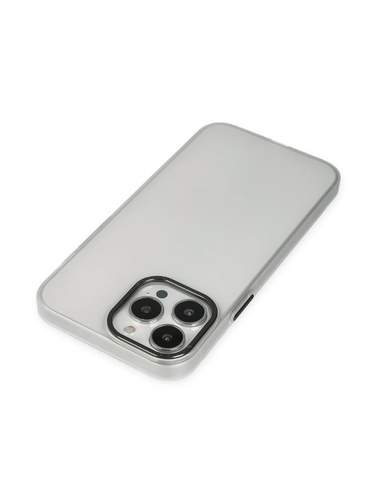 Newface Apple iPhone 14 Pro Kılıf Modos Metal Kapak - Şeffaf
