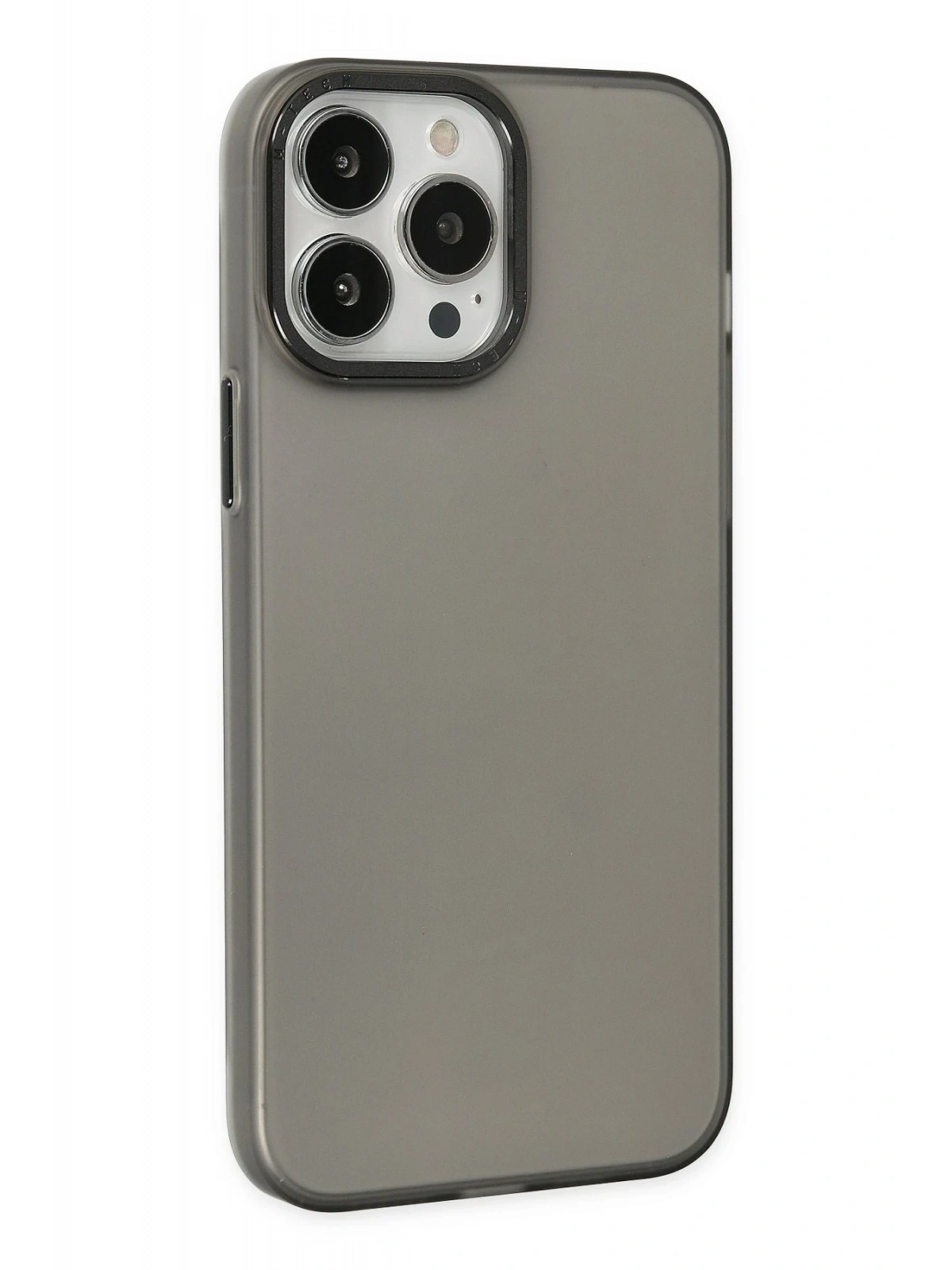 Newface Apple iPhone 14 Pro Kılıf Modos Metal Kapak - Siyah