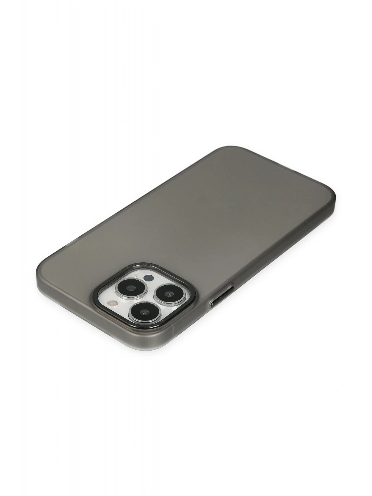 Newface Apple iPhone 14 Pro Kılıf Modos Metal Kapak - Siyah
