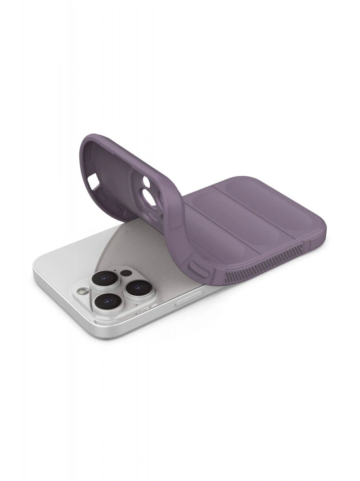 Newface Apple iPhone 14 Pro Kılıf Optimum Silikon - Mor