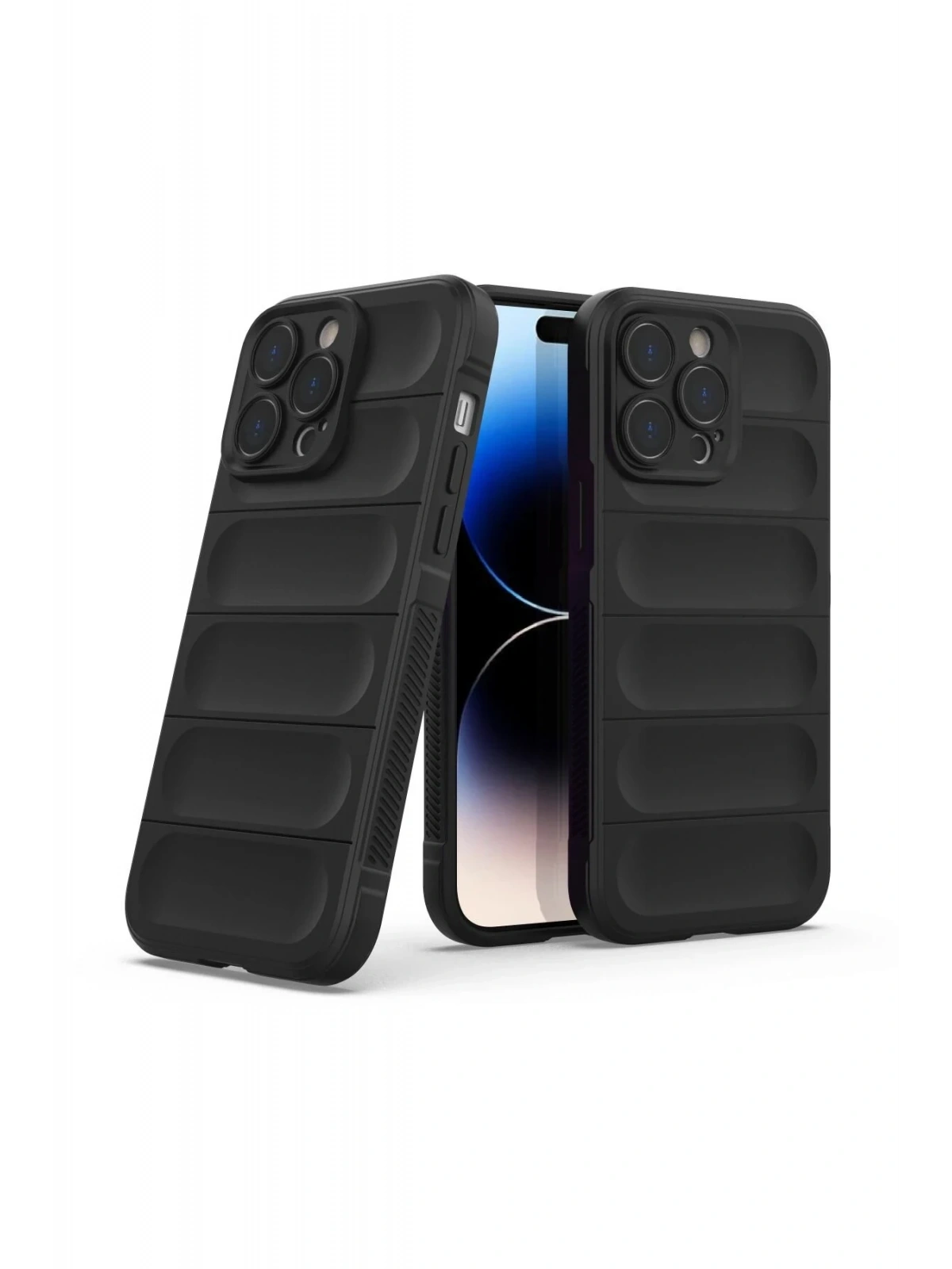 Newface Apple iPhone 14 Pro Kılıf Optimum Silikon - Siyah